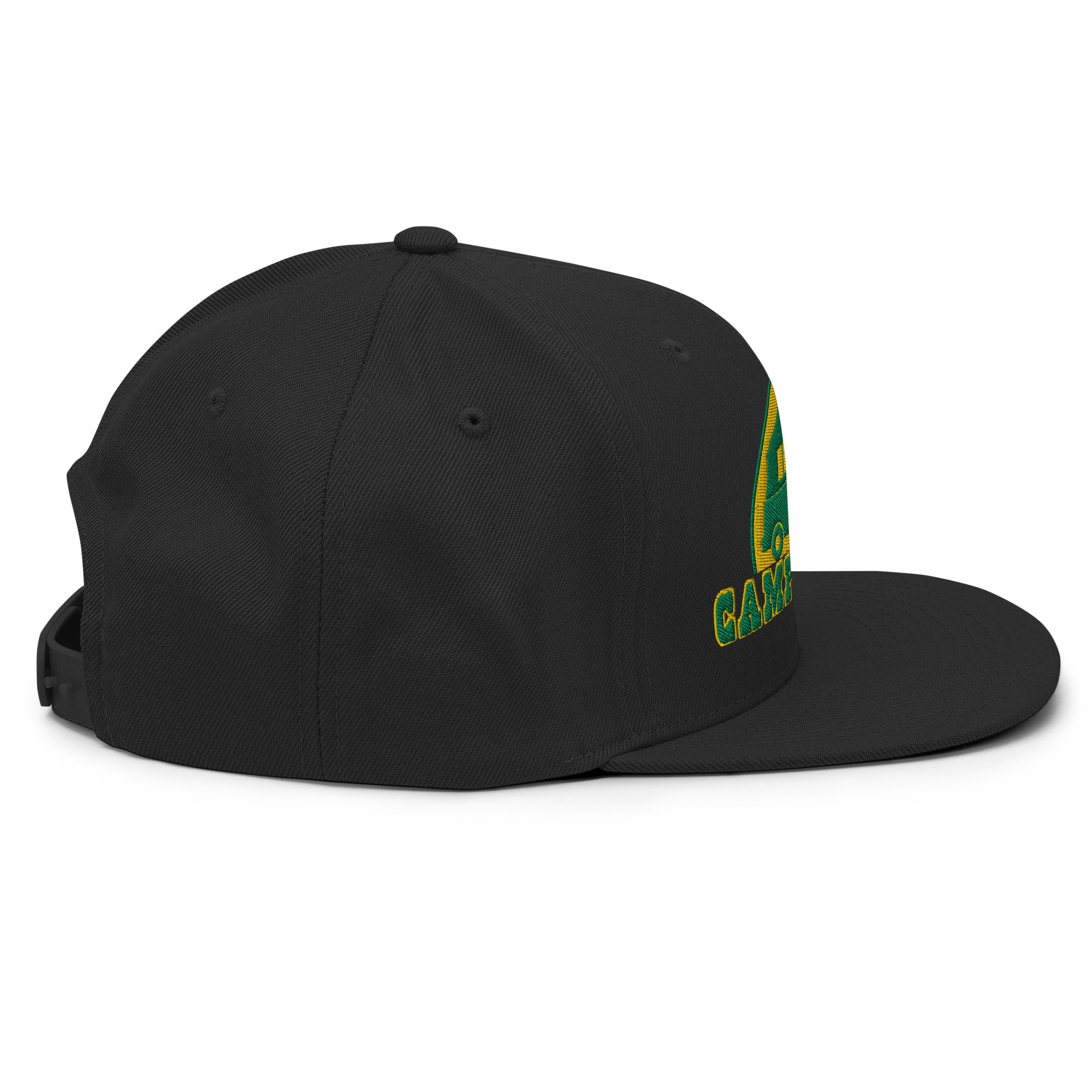 Casquette Snapback Wool Blend Camperfan green/yellow