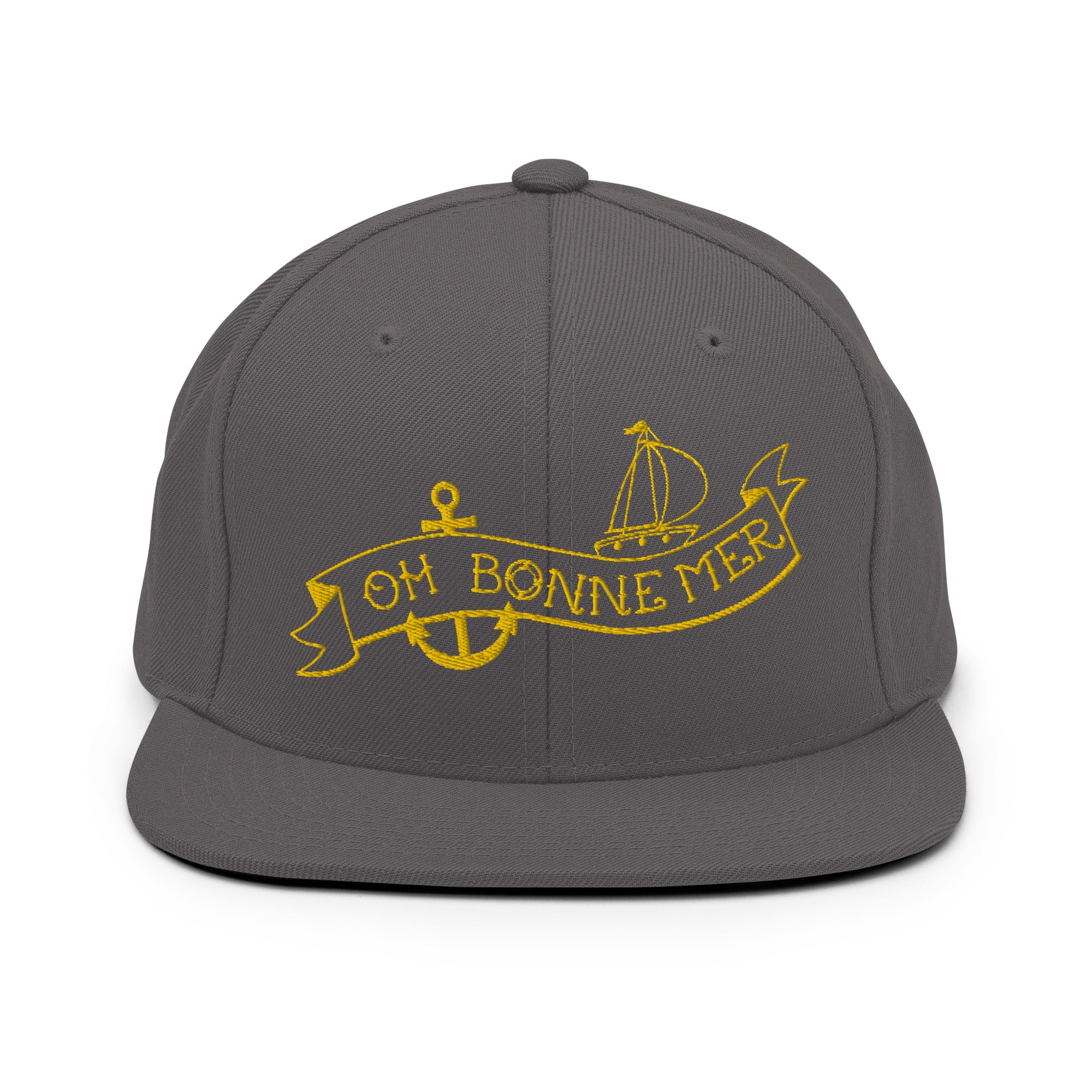 Casquette Snapback Wool Blend Oh Bonne Mer Tattoo Gold