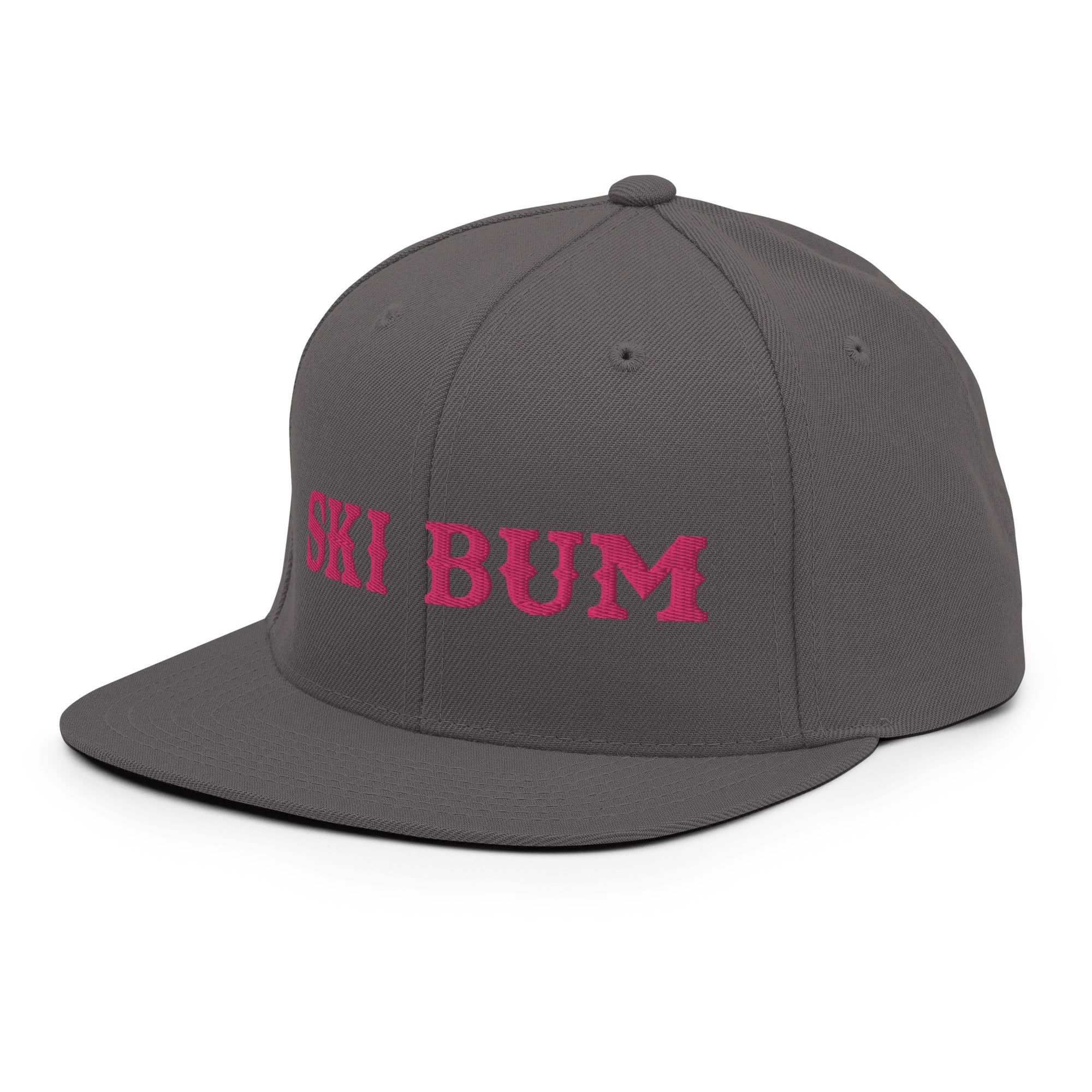 Casquette Snapback Wool Blend Ski Bum Flamingo