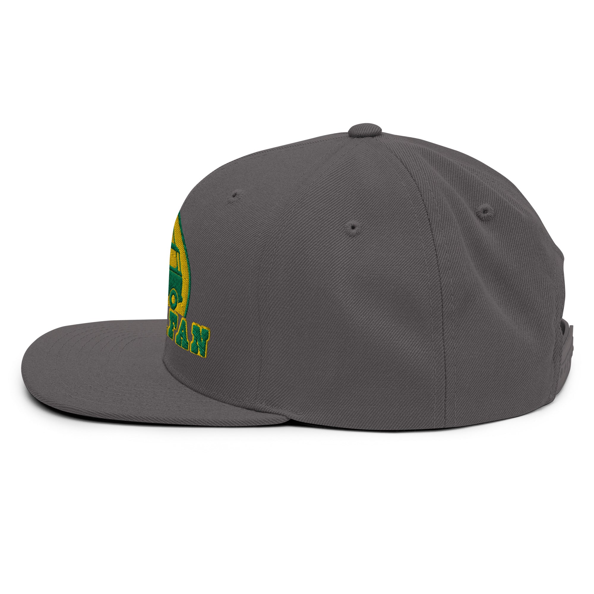 Casquette Snapback Wool Blend Camperfan green/yellow
