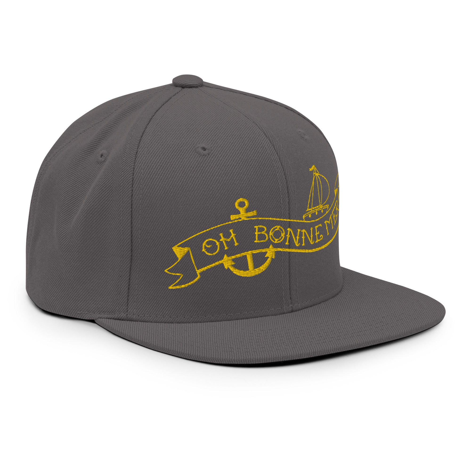 Casquette Snapback Wool Blend Oh Bonne Mer Tattoo Gold