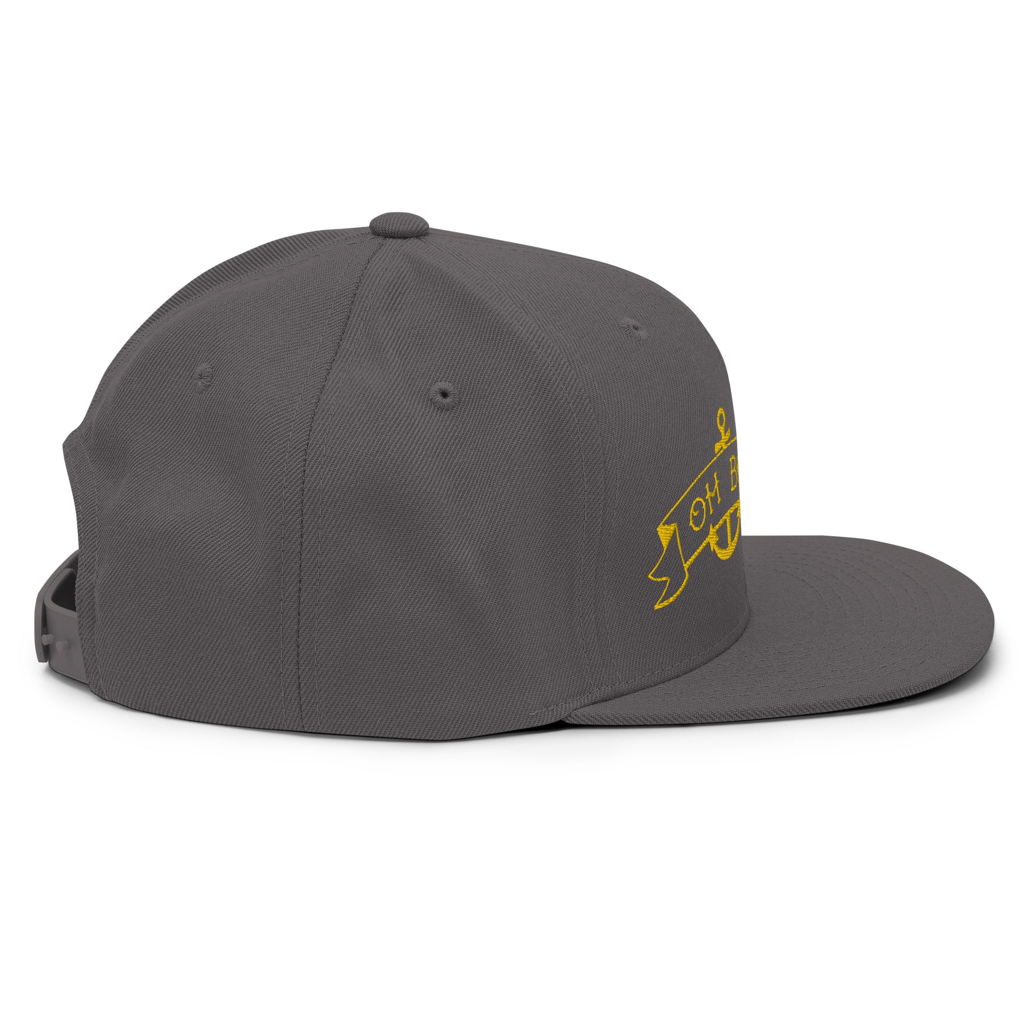 Casquette Snapback Wool Blend Oh Bonne Mer Tattoo Gold