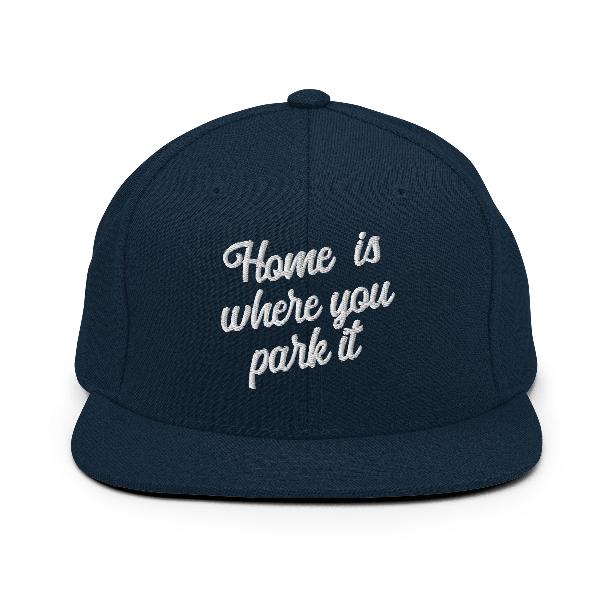 Casquette Snapback Wool Blend Home is where you park it