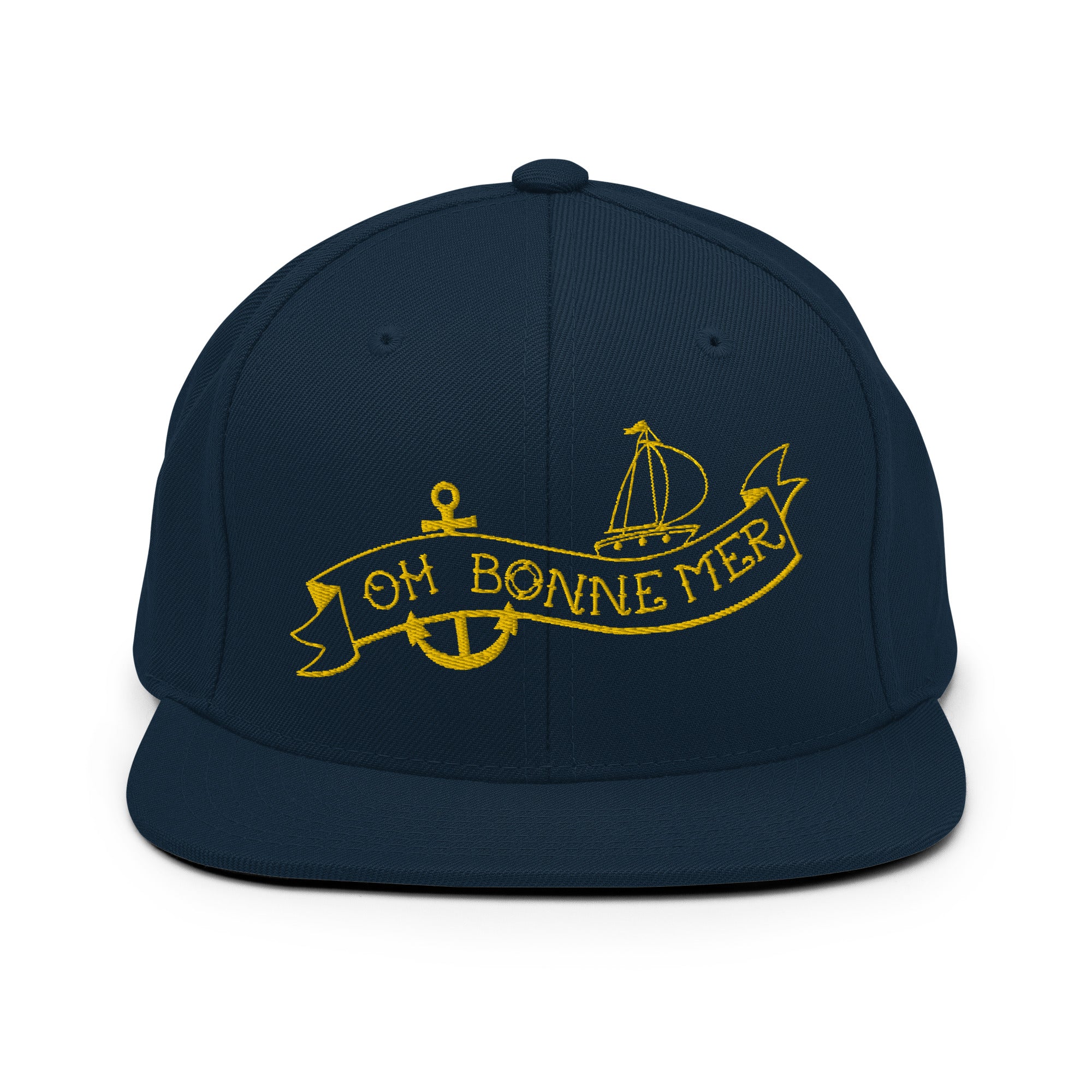 Casquette Snapback Wool Blend Oh Bonne Mer Tattoo Gold
