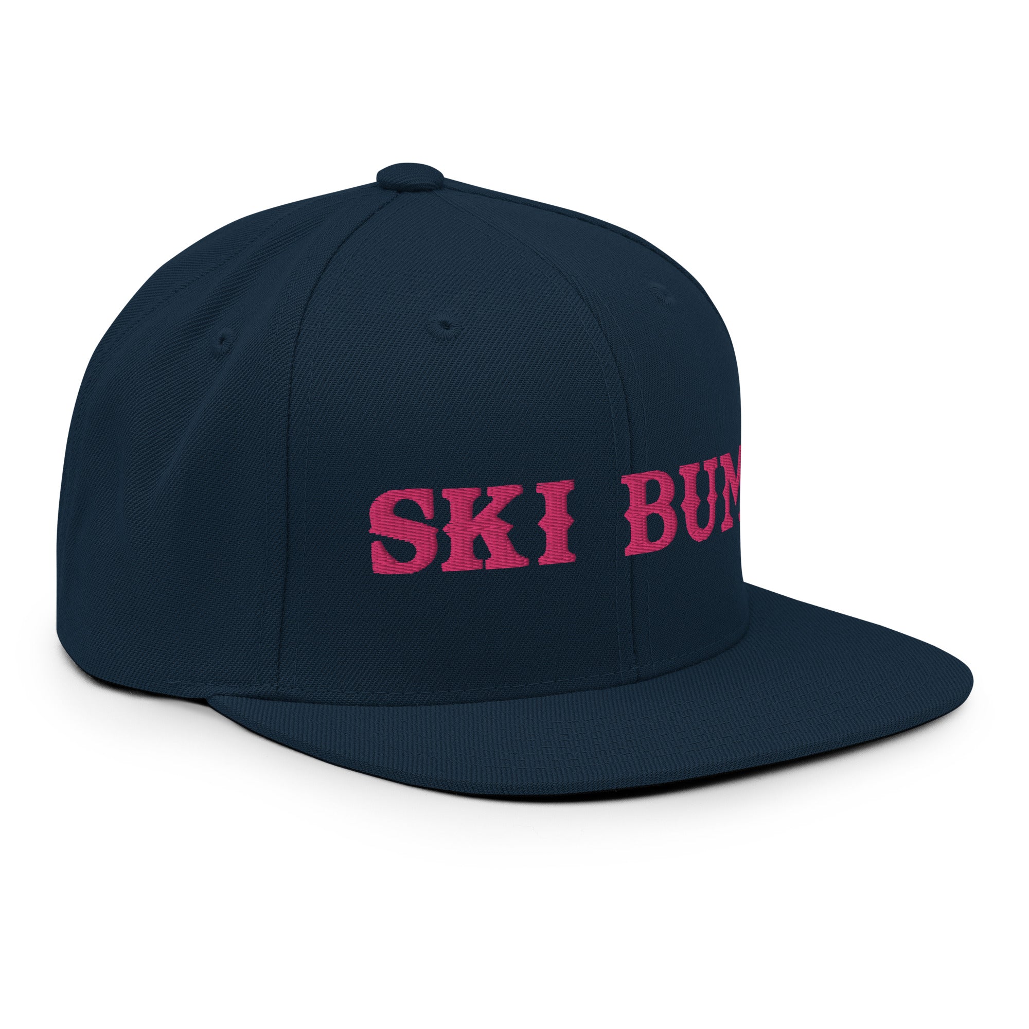 Casquette Snapback Wool Blend Ski Bum Flamingo