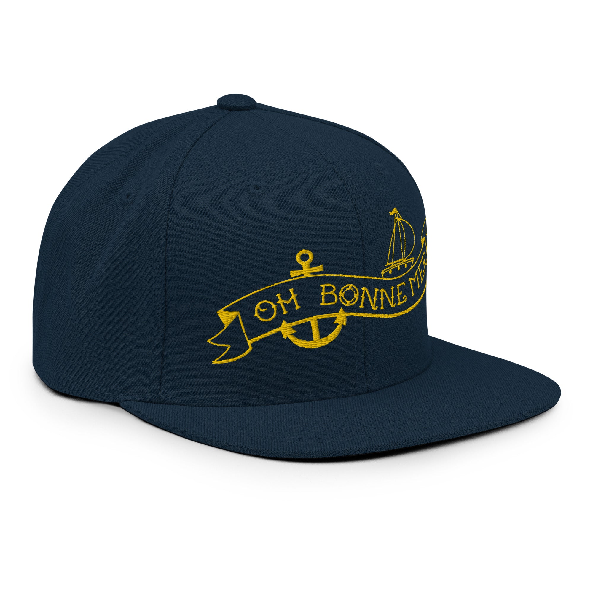 Casquette Snapback Wool Blend Oh Bonne Mer Tattoo Gold