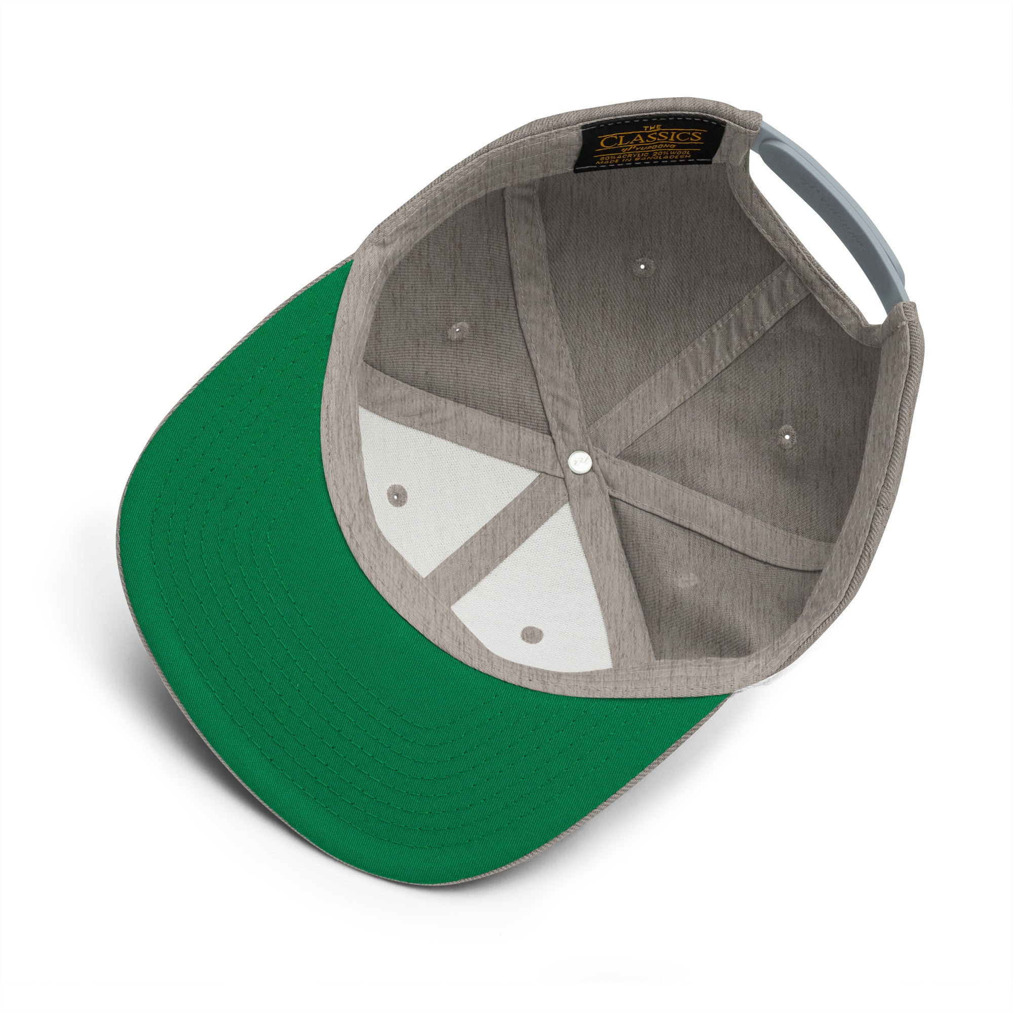 Casquette Snapback Wool Blend Free camping is not a crime black/yellow