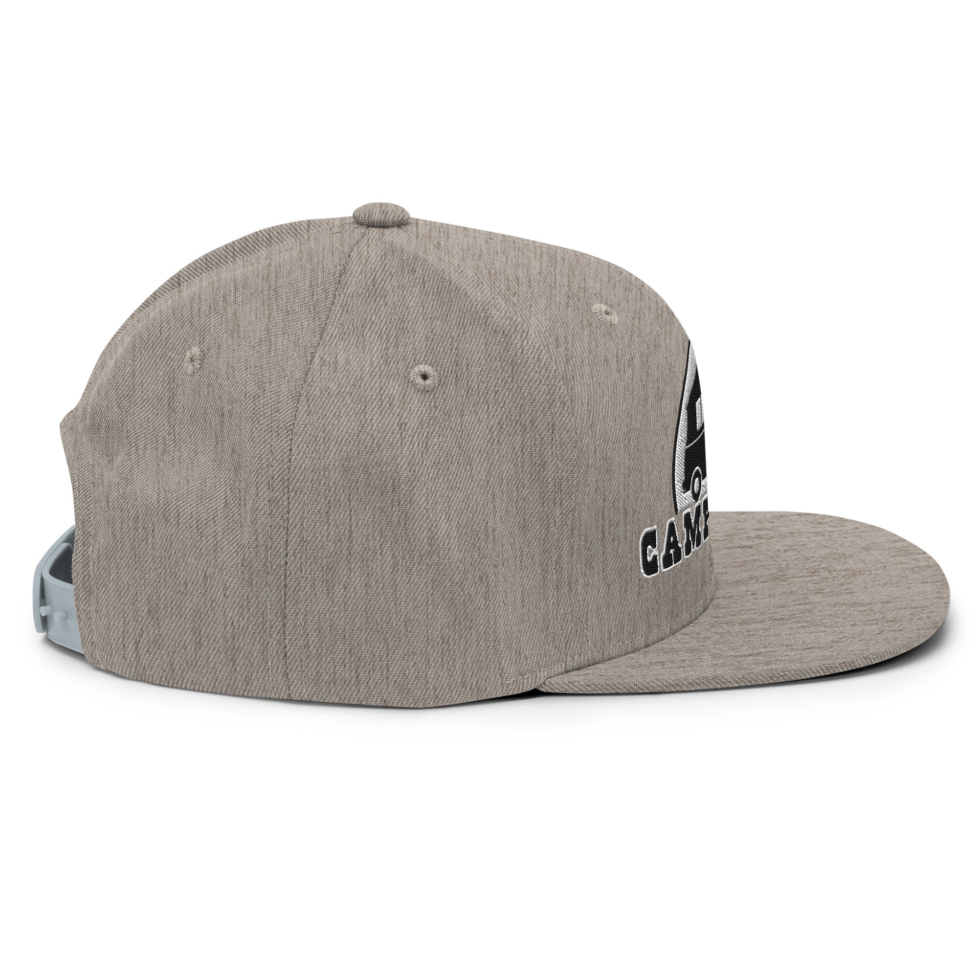 Casquette Snapback Wool Blend Camperfan white/black