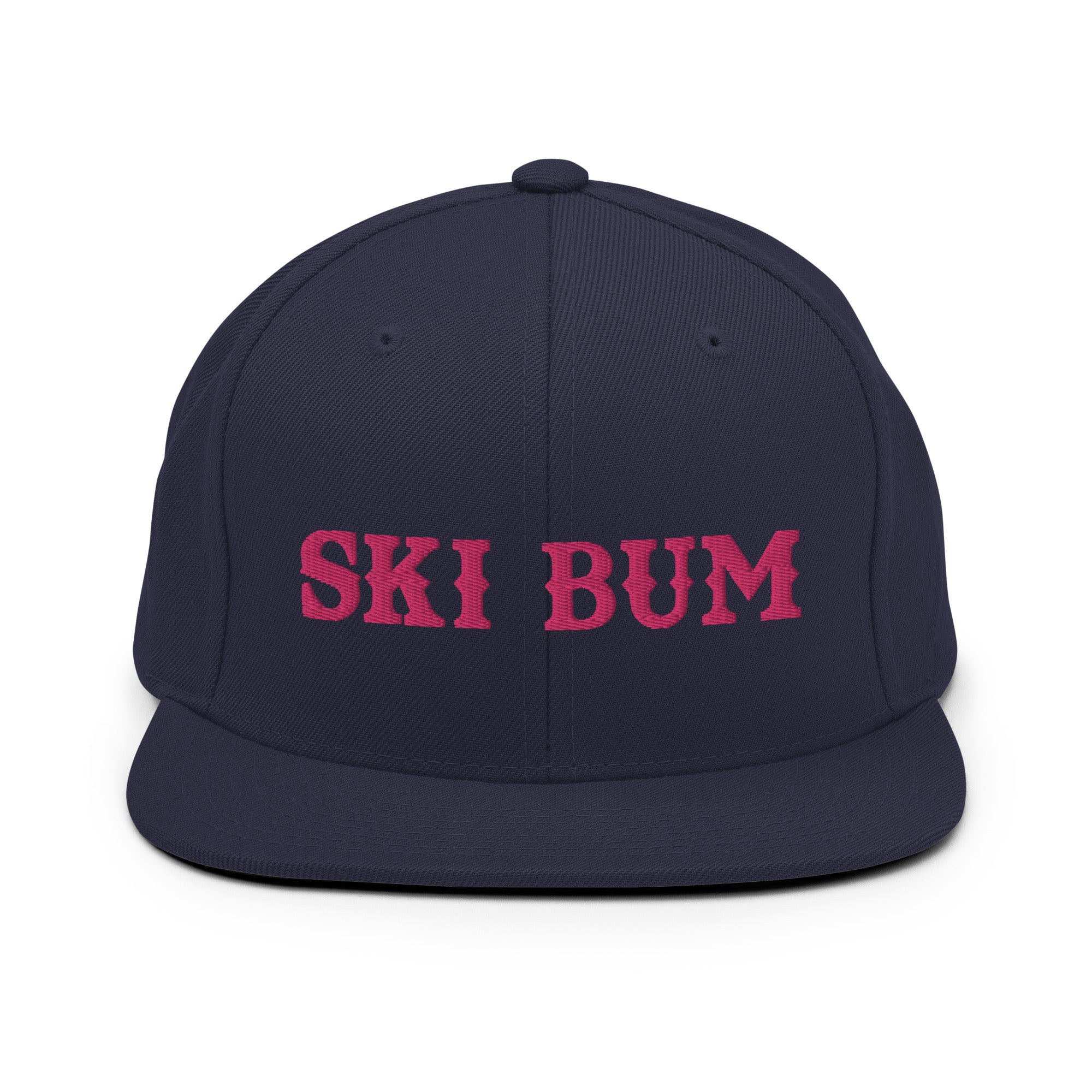 Casquette Snapback Wool Blend Ski Bum Flamingo