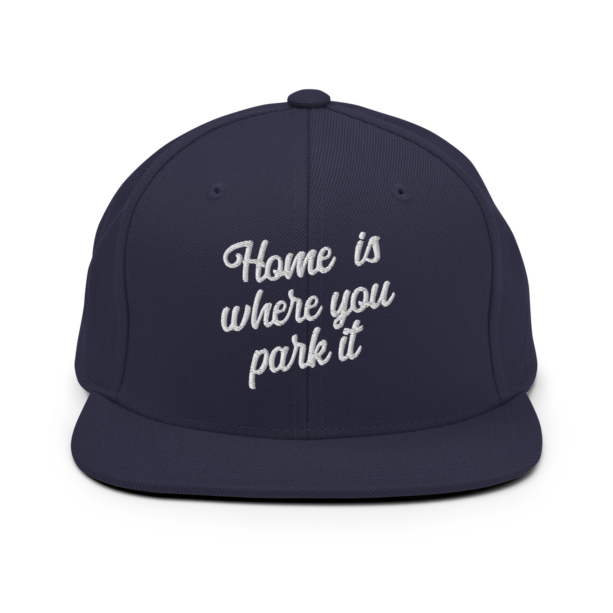 Casquette Snapback Wool Blend Home is where you park it