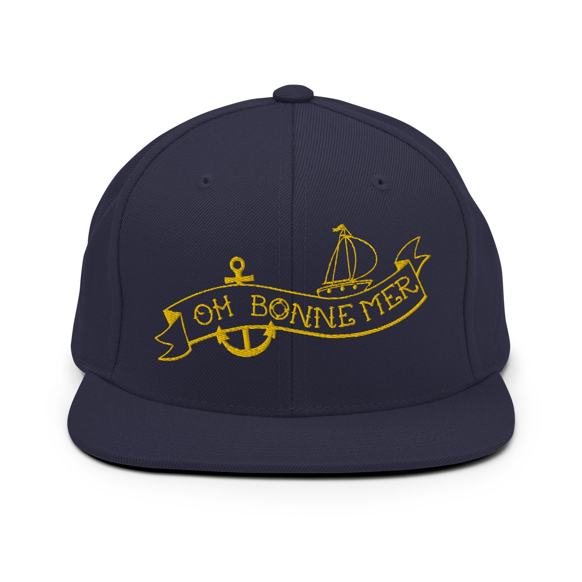 Casquette Snapback Wool Blend Oh Bonne Mer Tattoo Gold