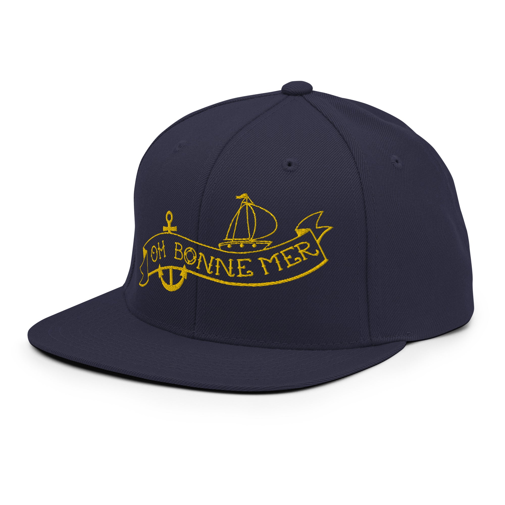 Casquette Snapback Wool Blend Oh Bonne Mer Tattoo Gold