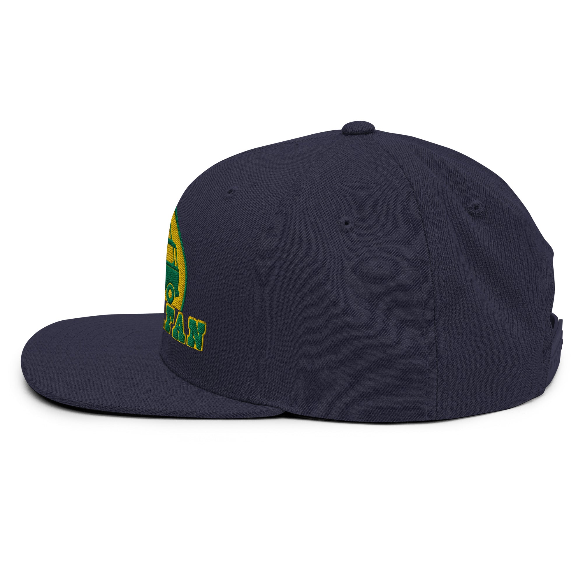 Casquette Snapback Wool Blend Camperfan green/yellow