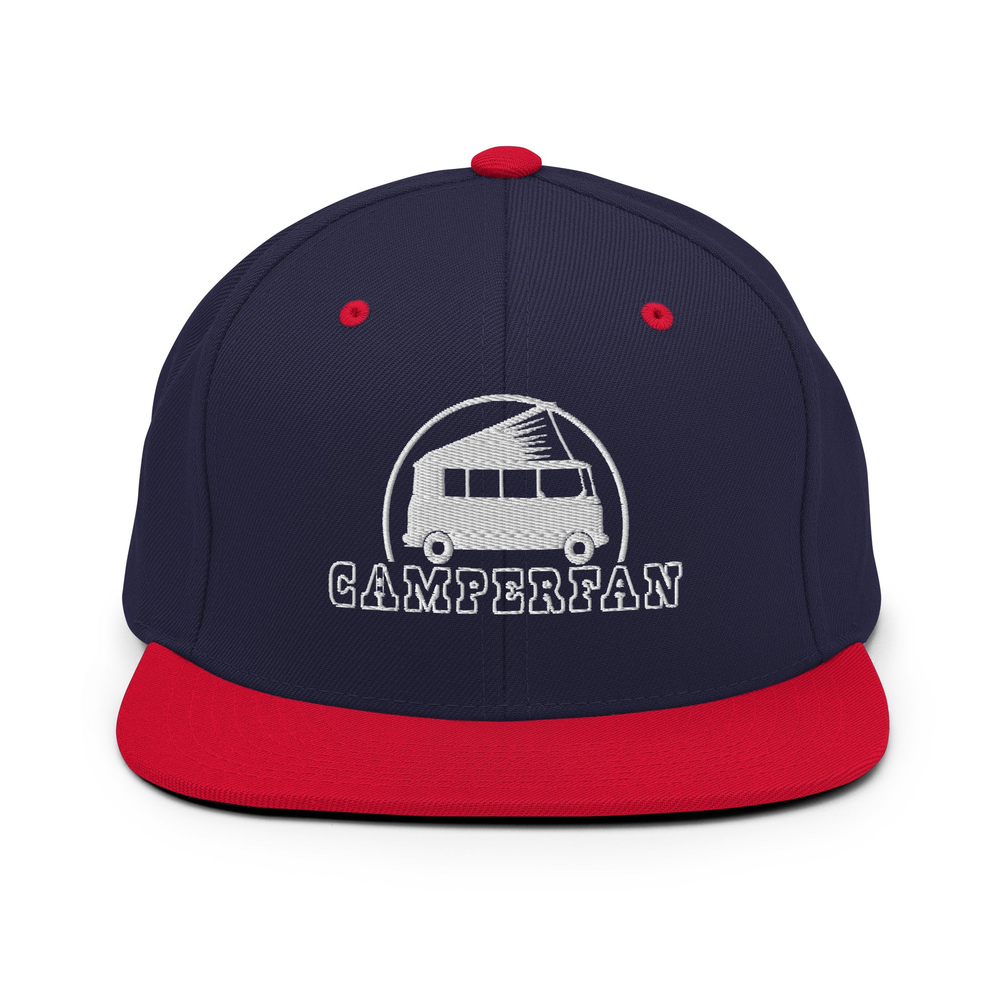 Casquette Snapback Wool Blend bicolore Camperfan white