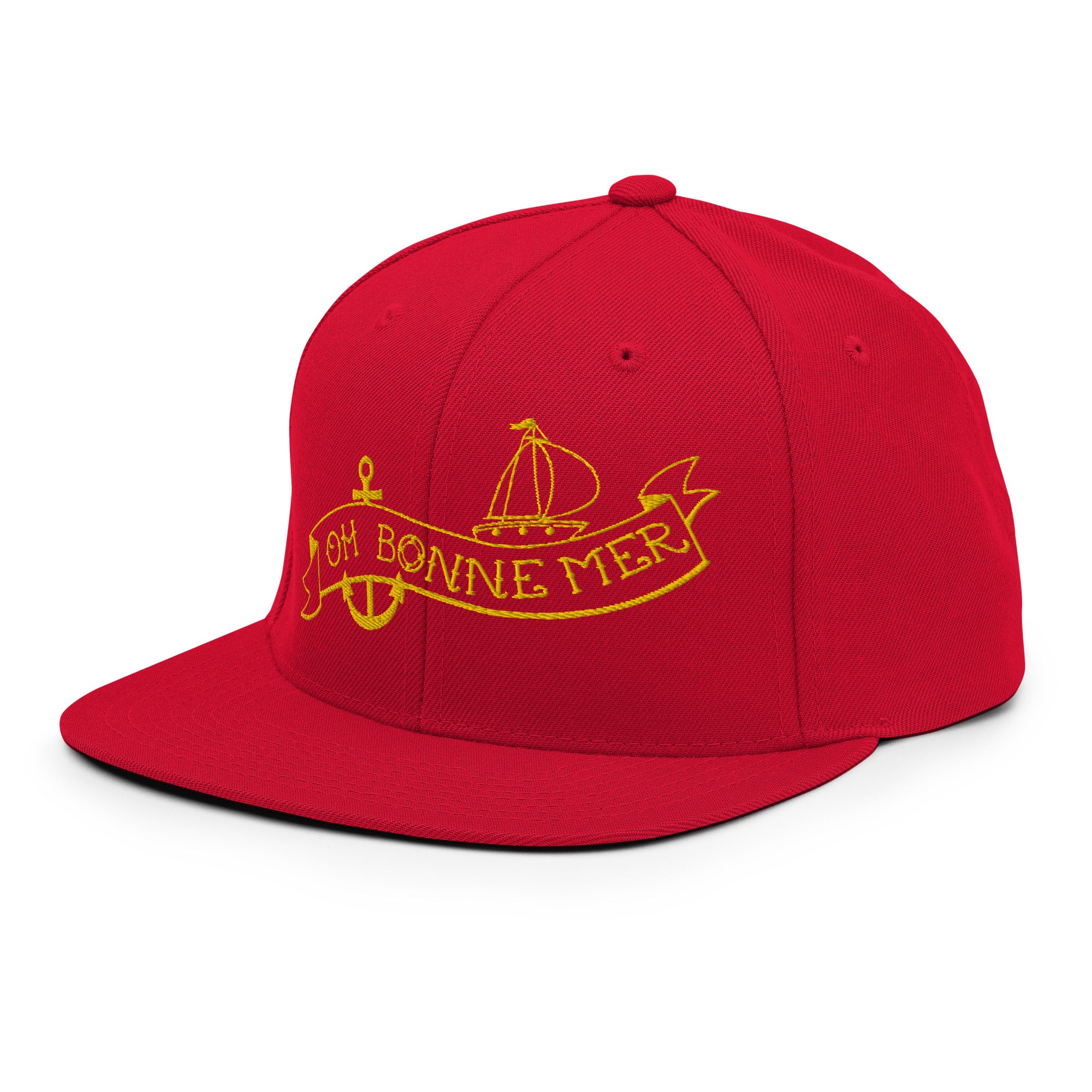 Casquette Snapback Wool Blend Oh Bonne Mer Tattoo Gold