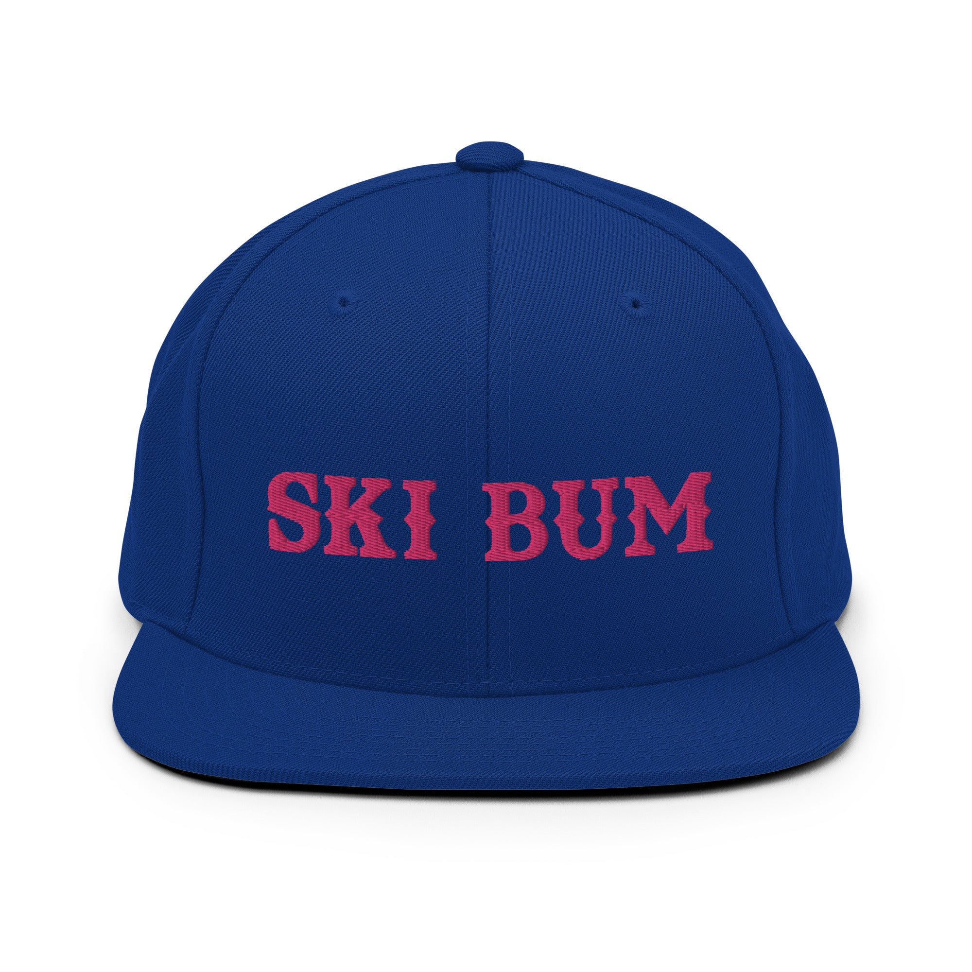 Casquette Snapback Wool Blend Ski Bum Flamingo