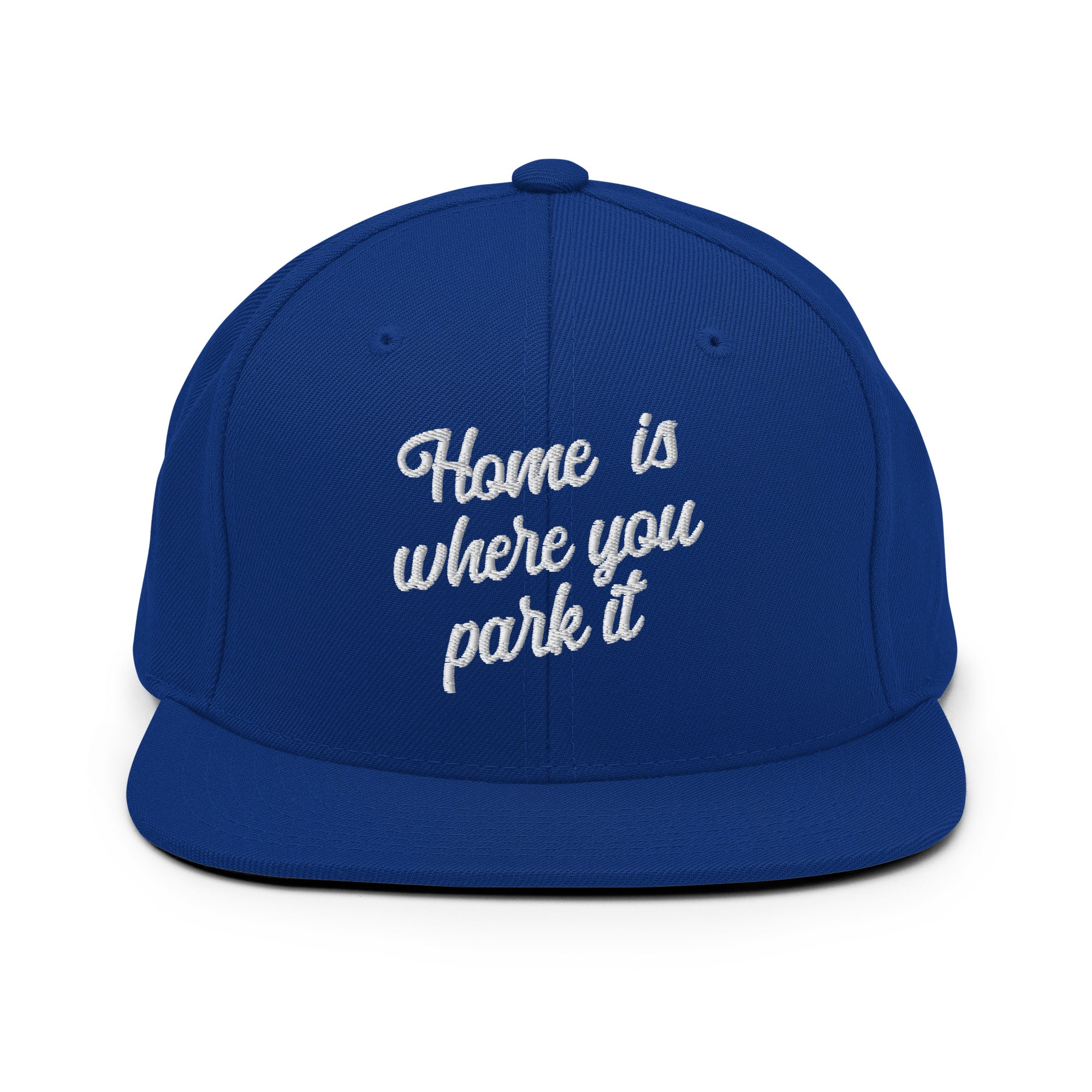 Casquette Snapback Wool Blend Home is where you park it
