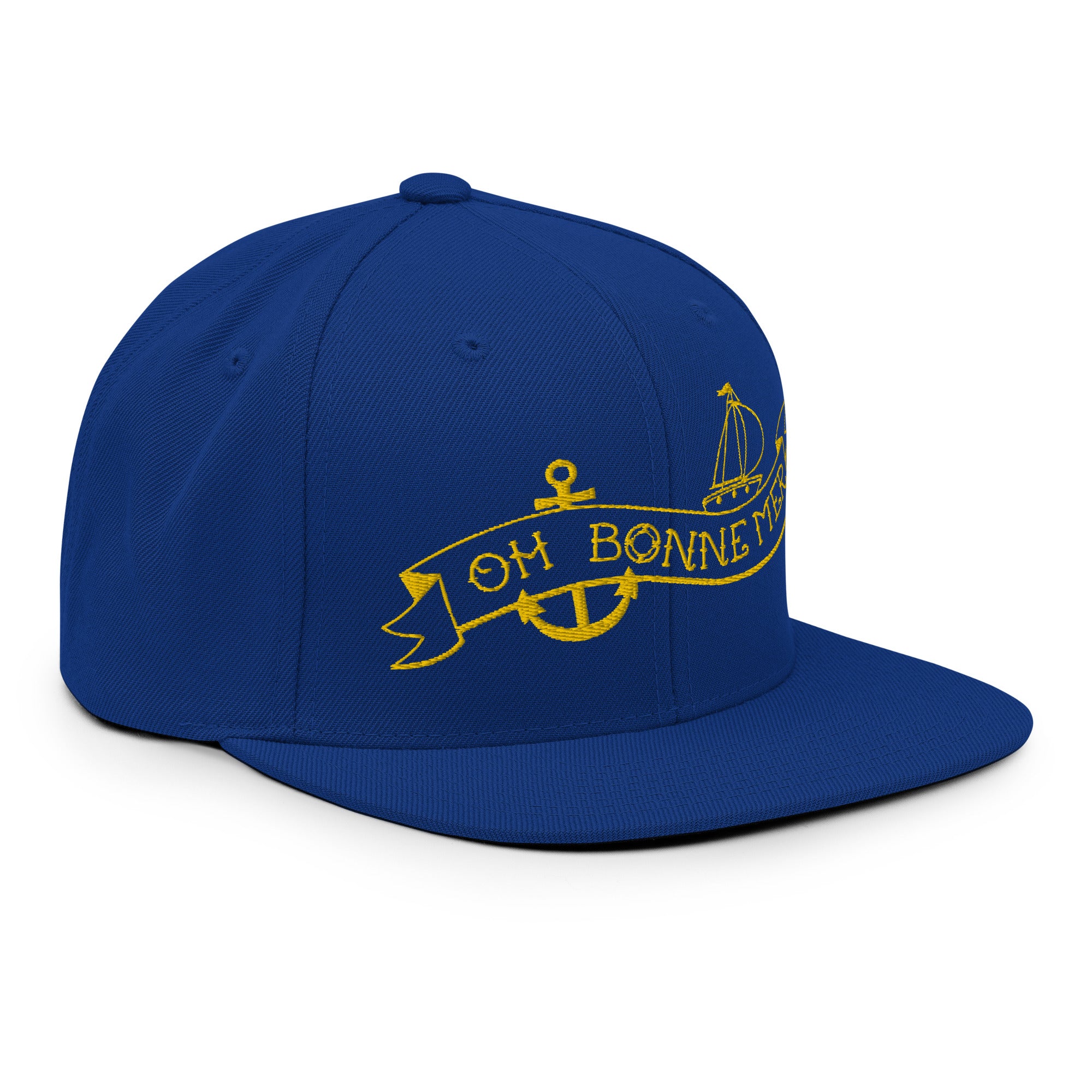 Casquette Snapback Wool Blend Oh Bonne Mer Tattoo Gold