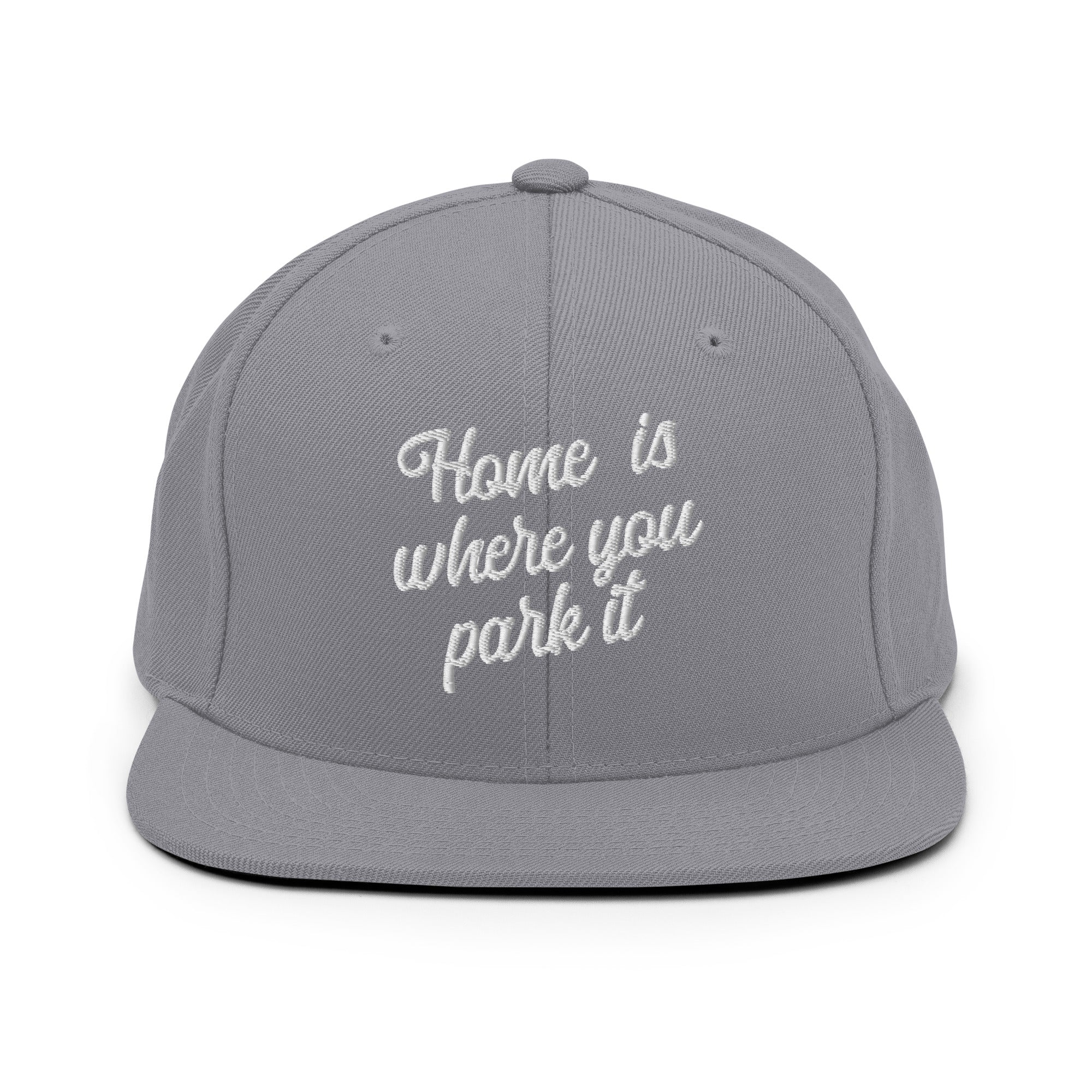 Casquette Snapback Wool Blend Home is where you park it
