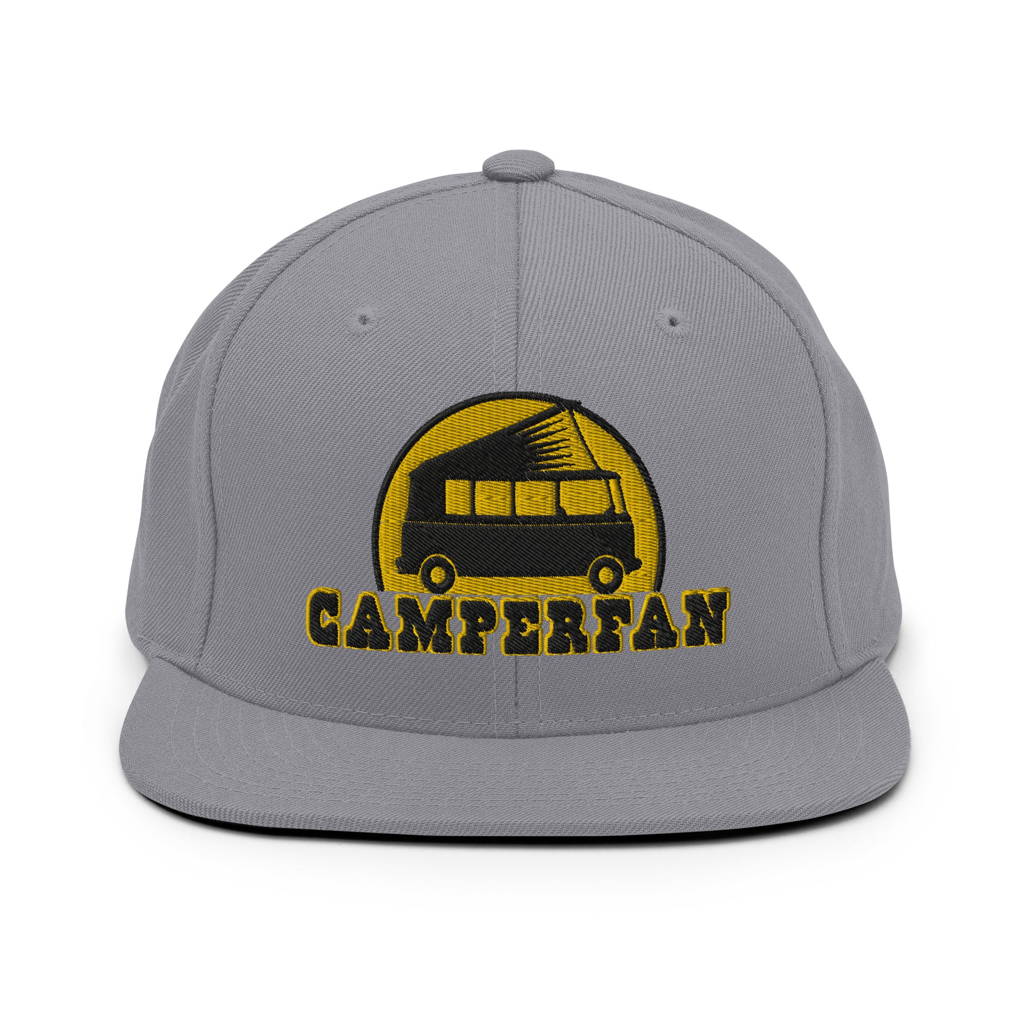 Casquette Snapback Wool Blend Camperfan black/yellow