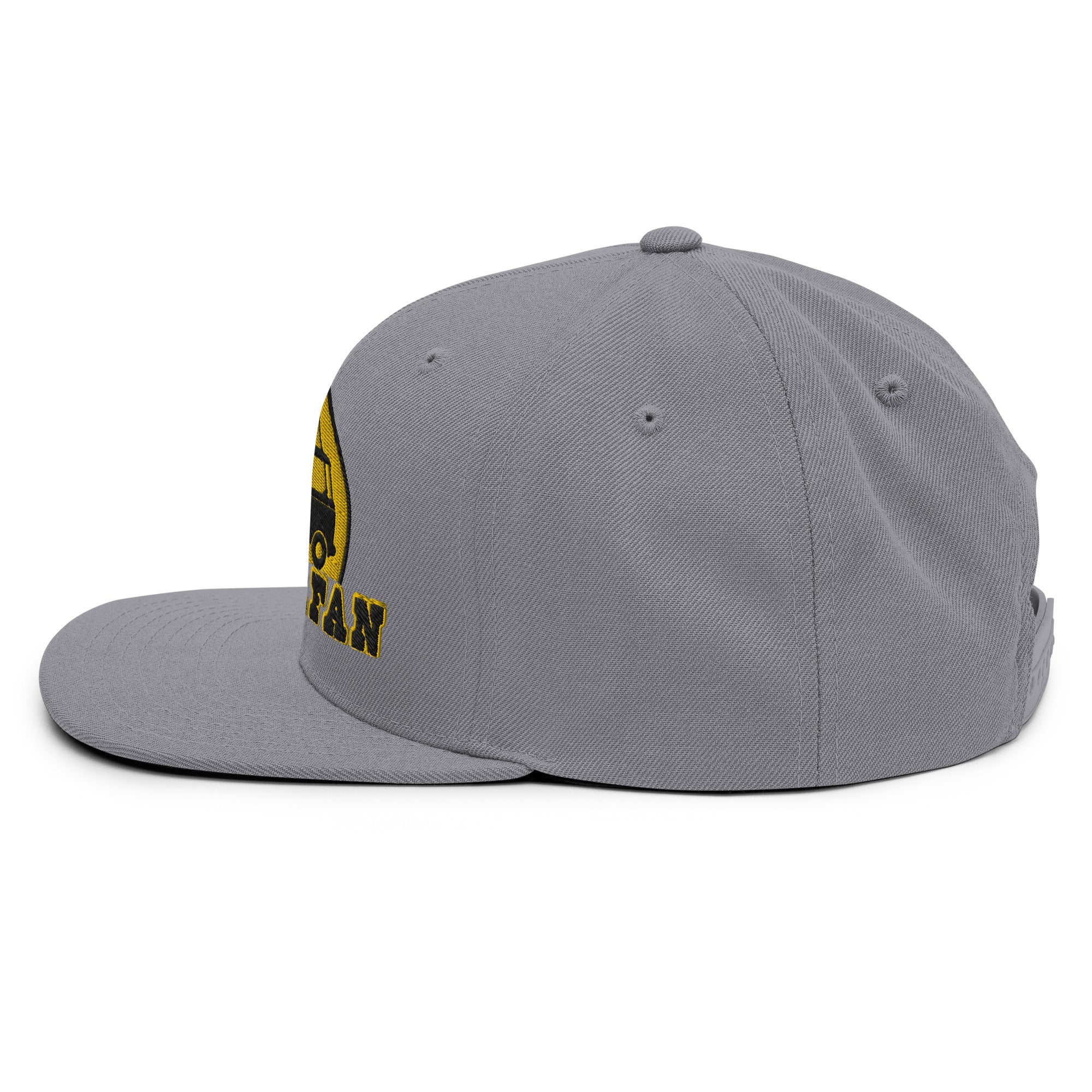 Casquette Snapback Wool Blend Camperfan black/yellow