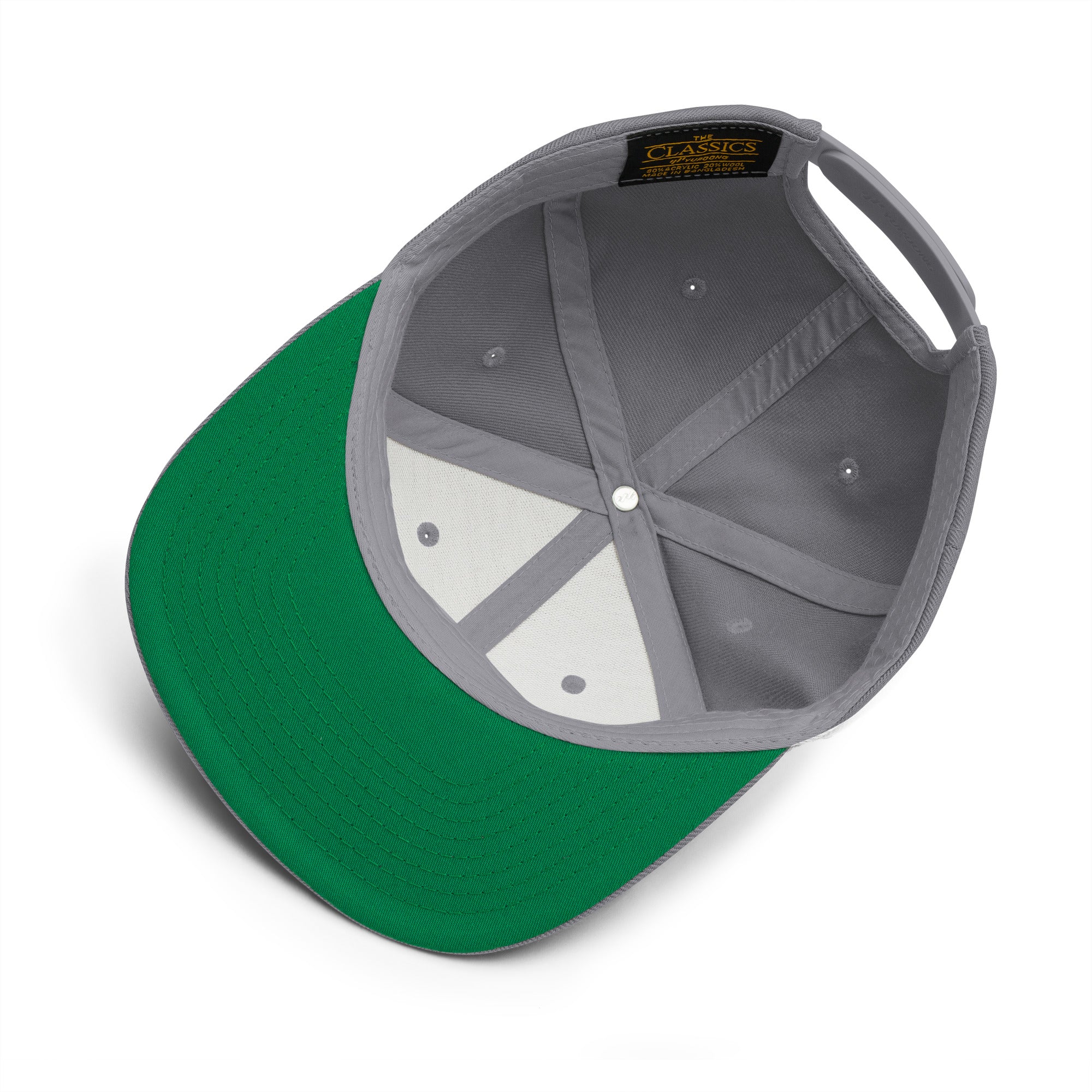 Casquette Snapback Wool Blend Free camping is not a crime black/yellow