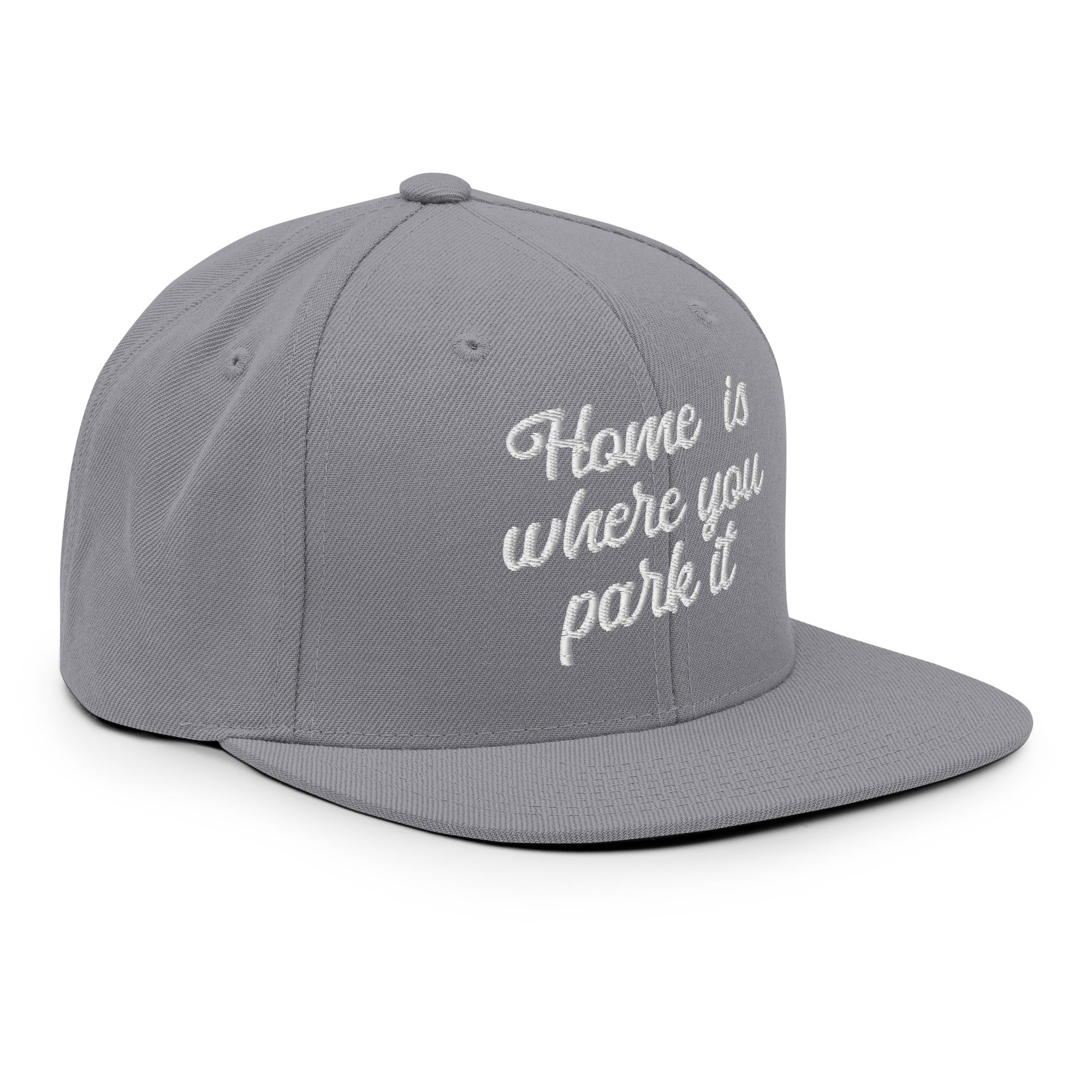 Casquette Snapback Wool Blend Home is where you park it