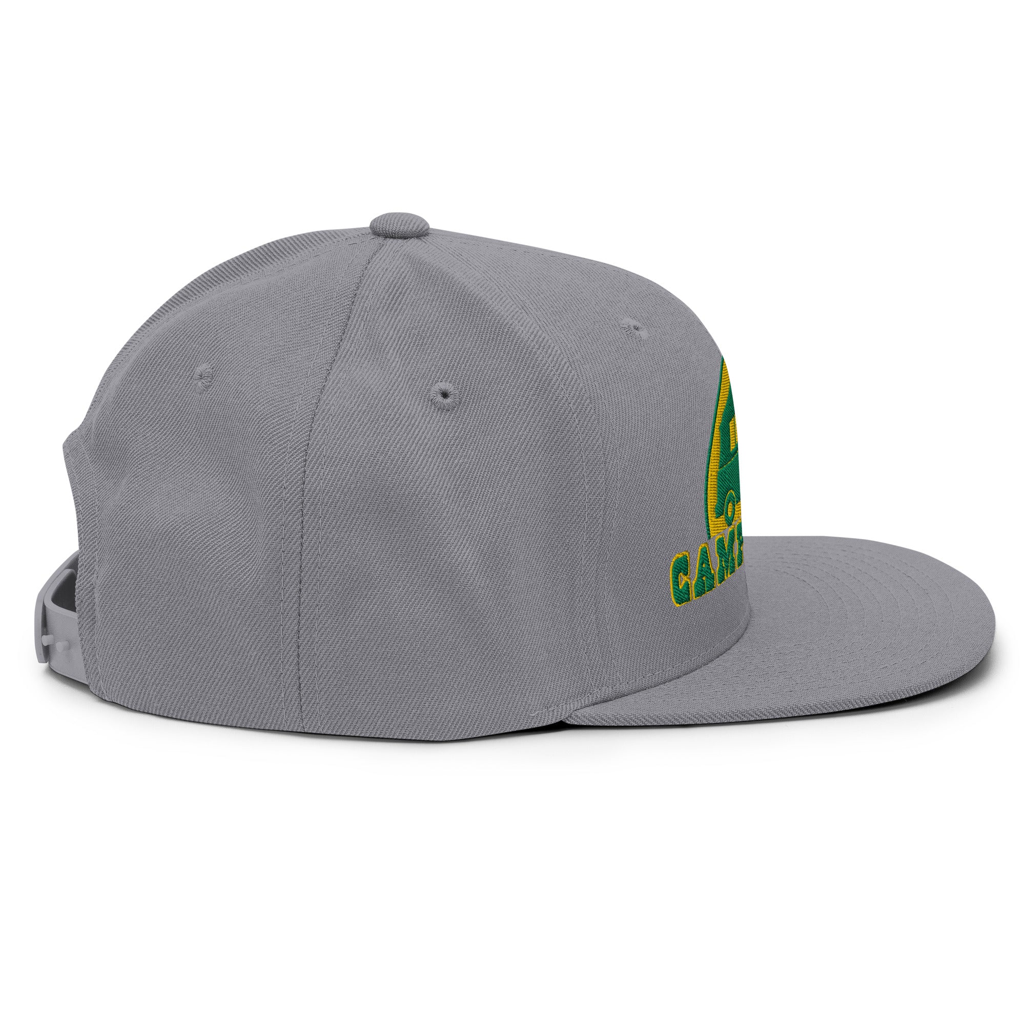 Casquette Snapback Wool Blend Camperfan green/yellow