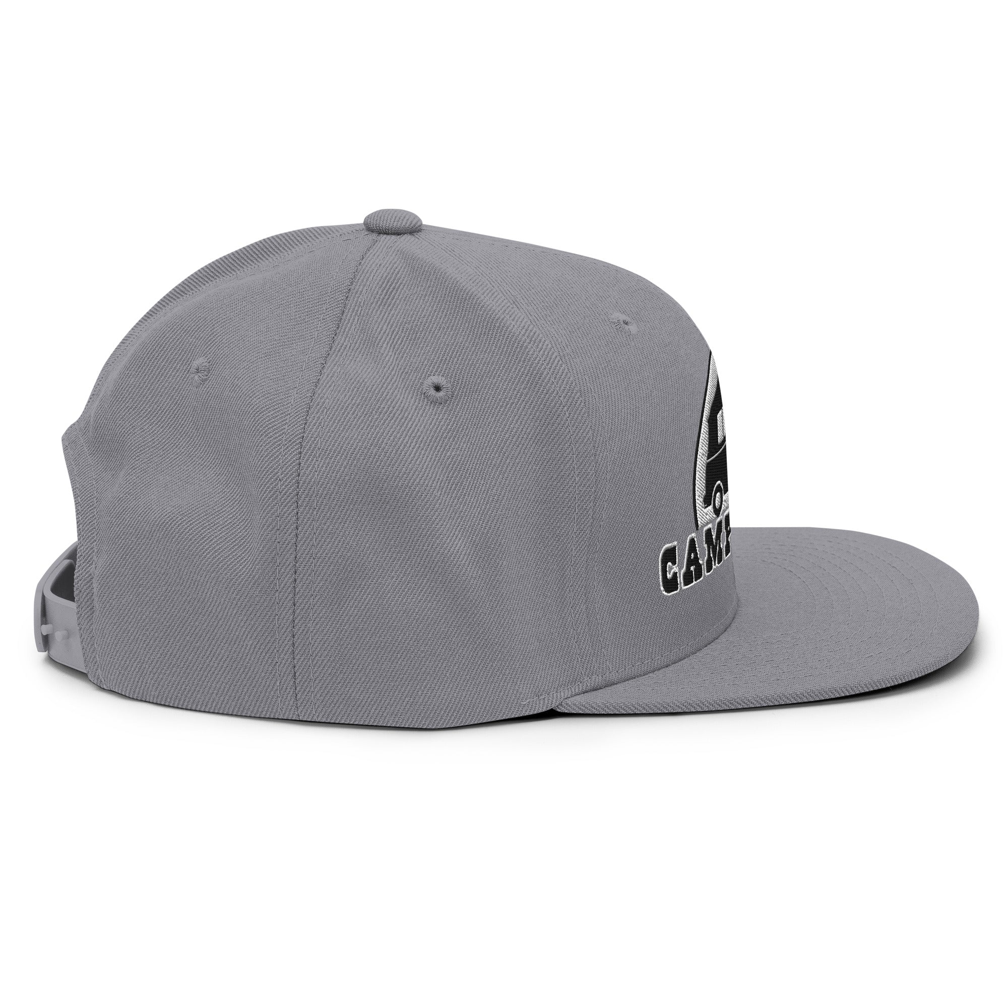 Casquette Snapback Wool Blend Camperfan white/black