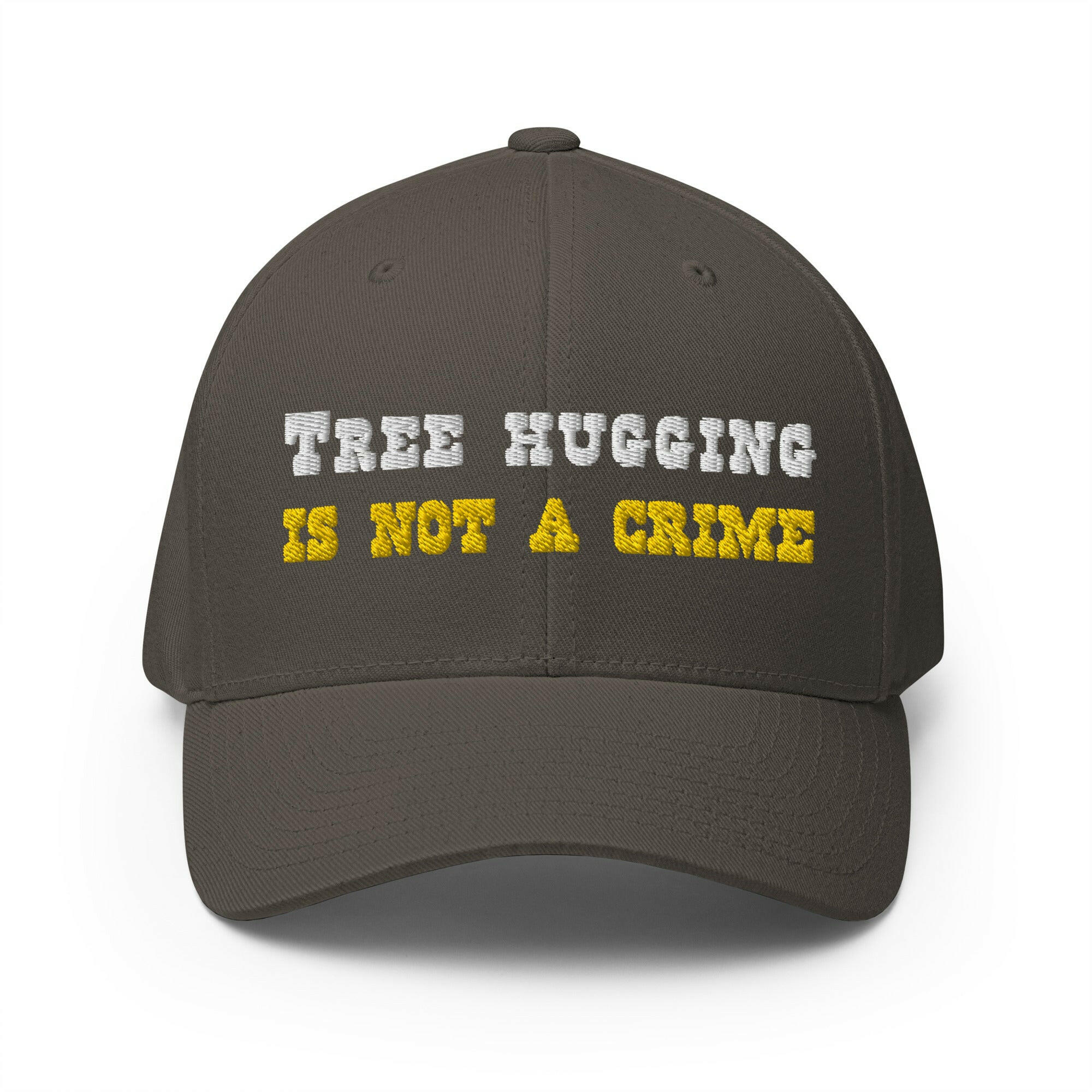 Structured Twill Cap Tree Hugging is not a crime