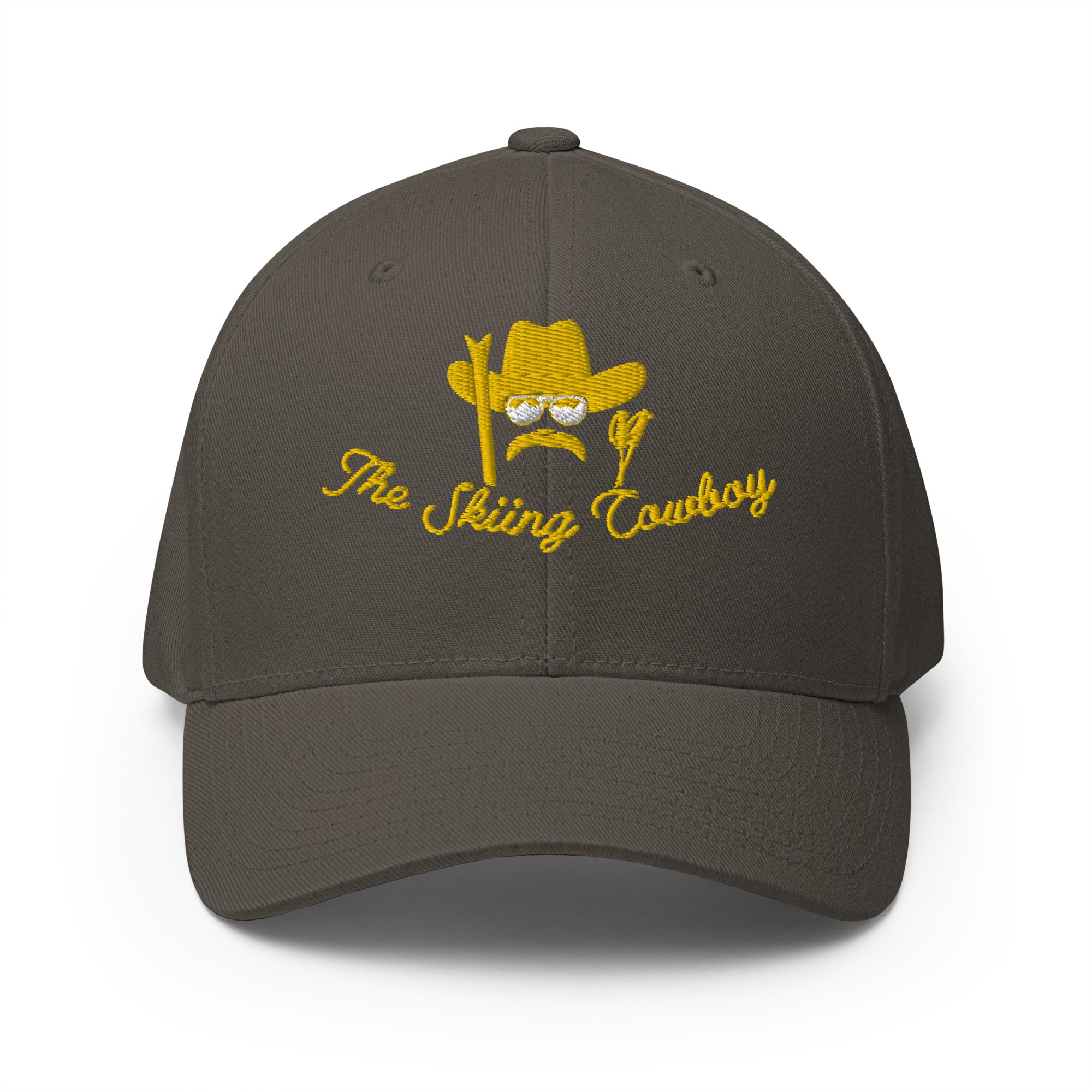Casquette Structurée en Sergé The Skiing Cowboy doré