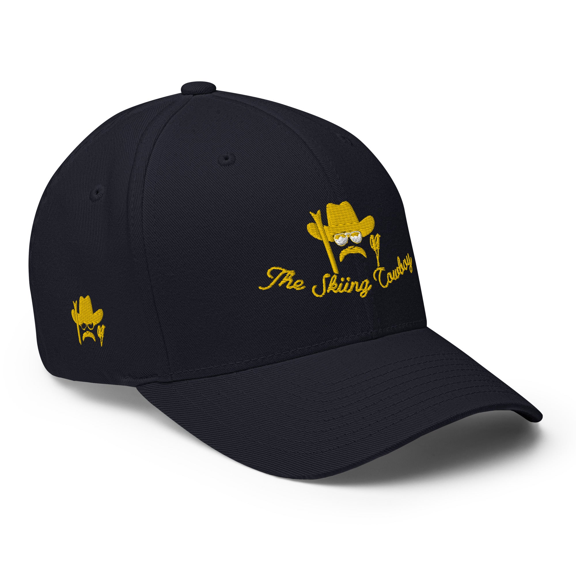 Casquette Structurée en Sergé The Skiing Cowboy doré