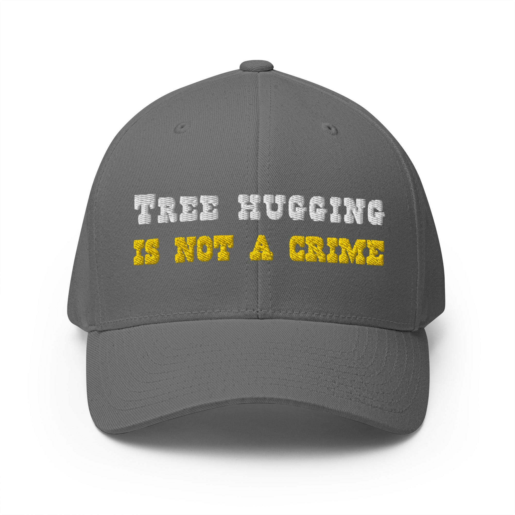 Structured Twill Cap Tree Hugging is not a crime