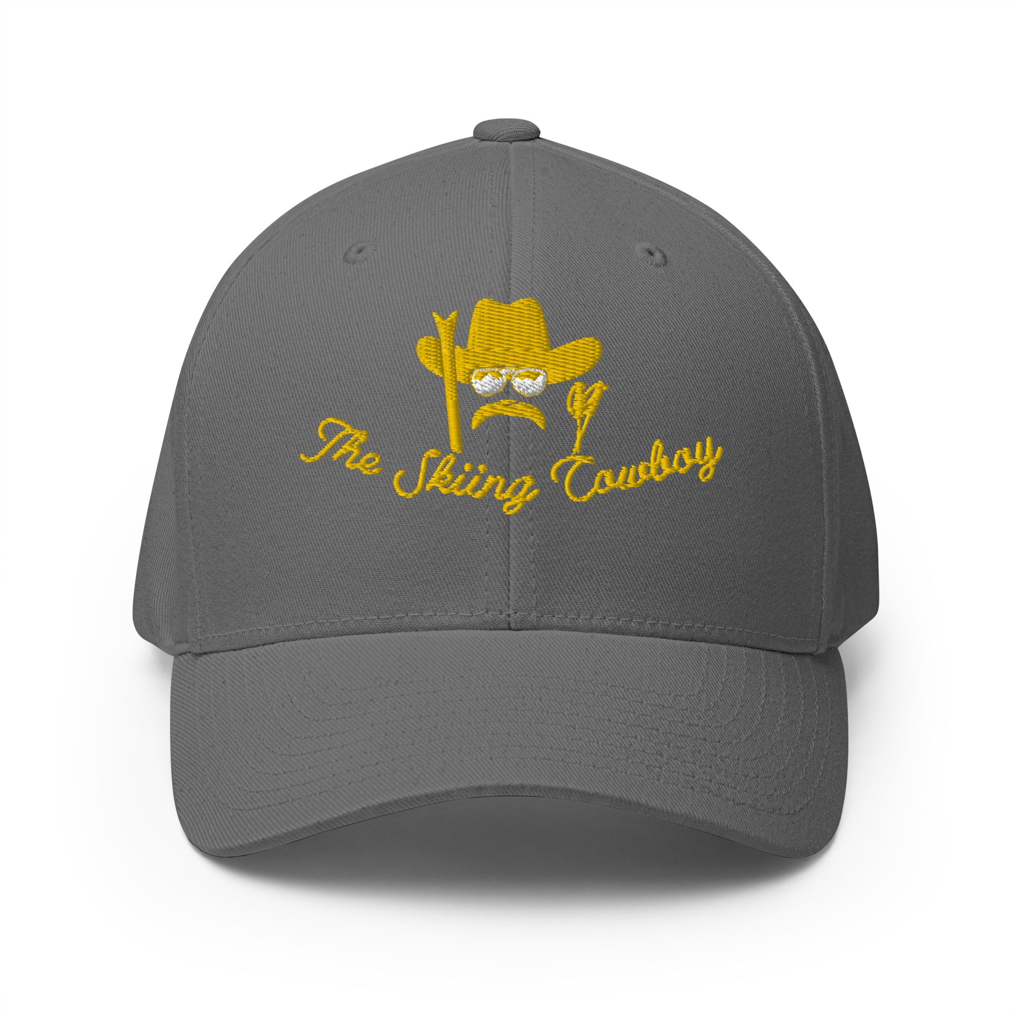 Casquette Structurée en Sergé The Skiing Cowboy doré