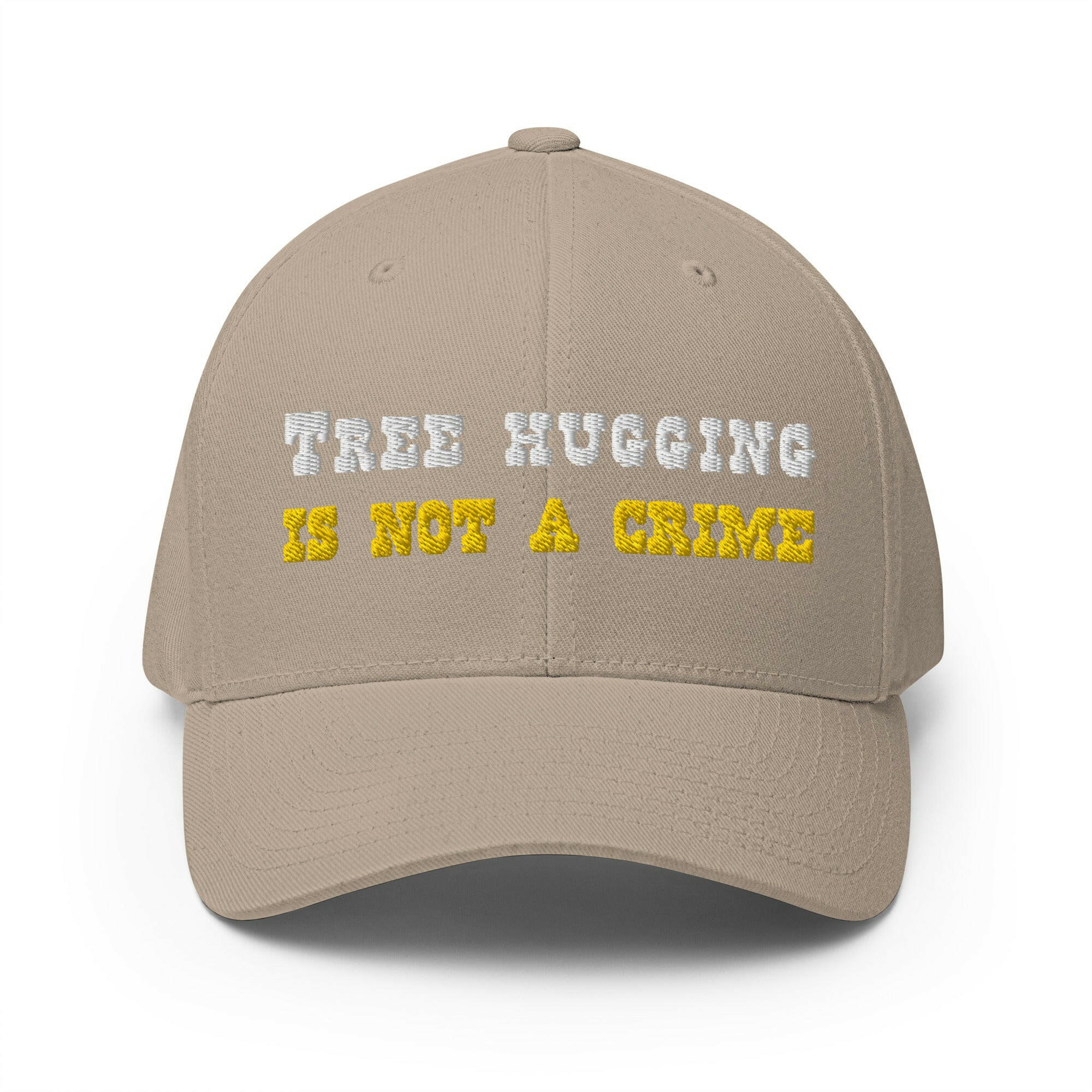 Structured Twill Cap Tree Hugging is not a crime