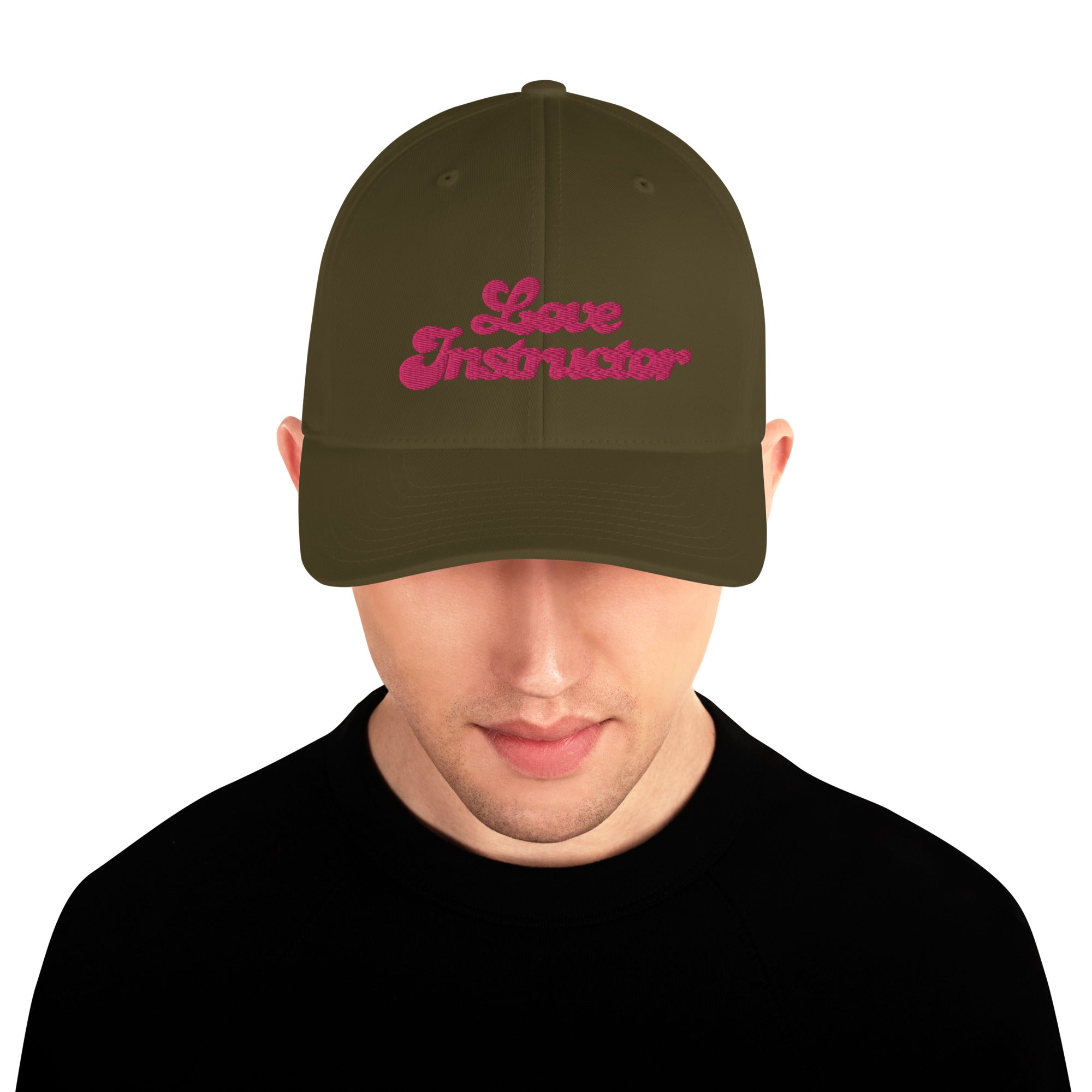 Casquette Structurée en Sergé Love instructor