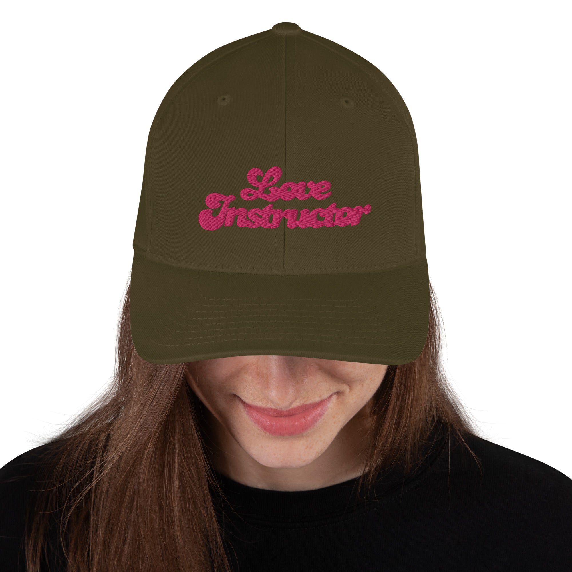 Casquette Structurée en Sergé Love instructor