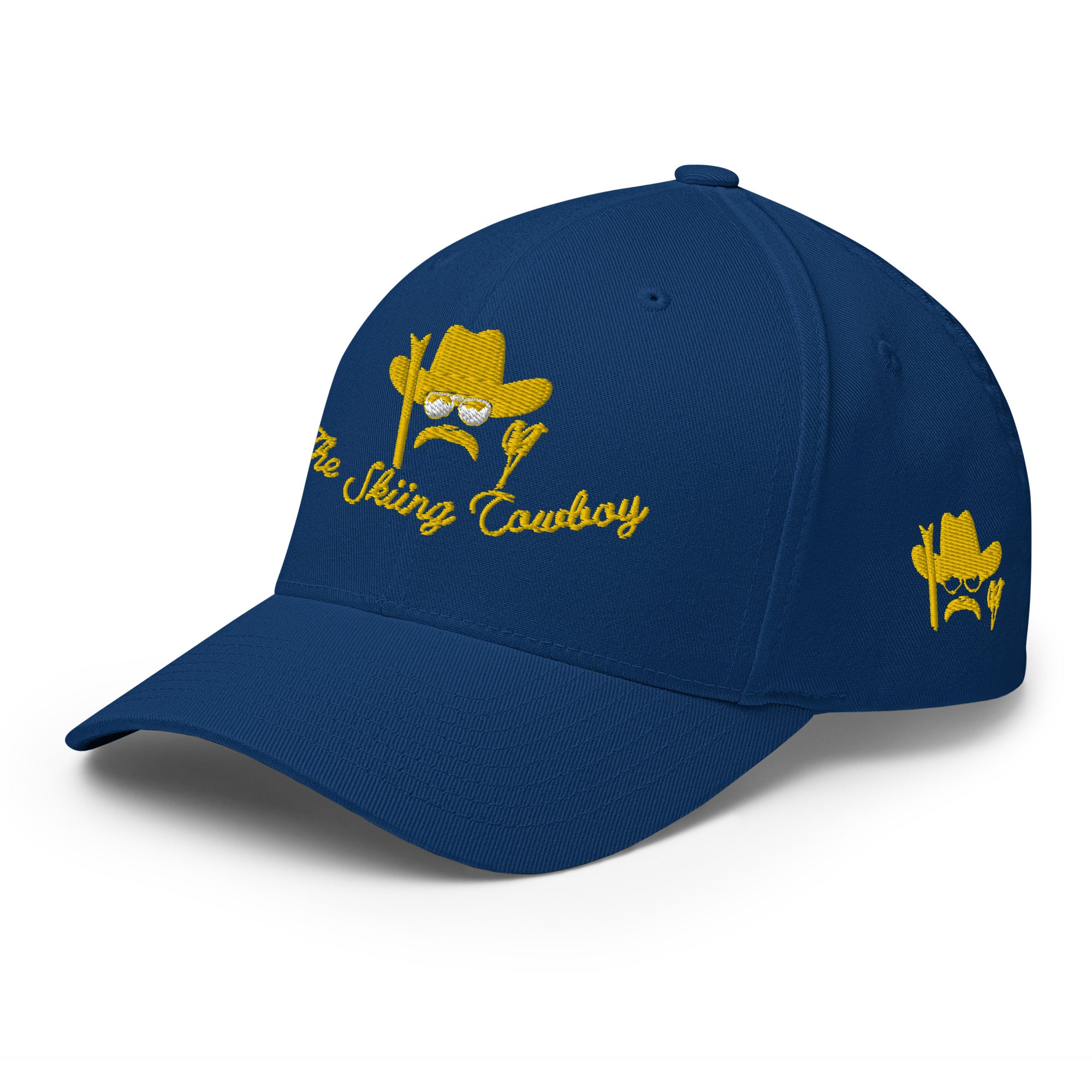 Casquette Structurée en Sergé The Skiing Cowboy doré