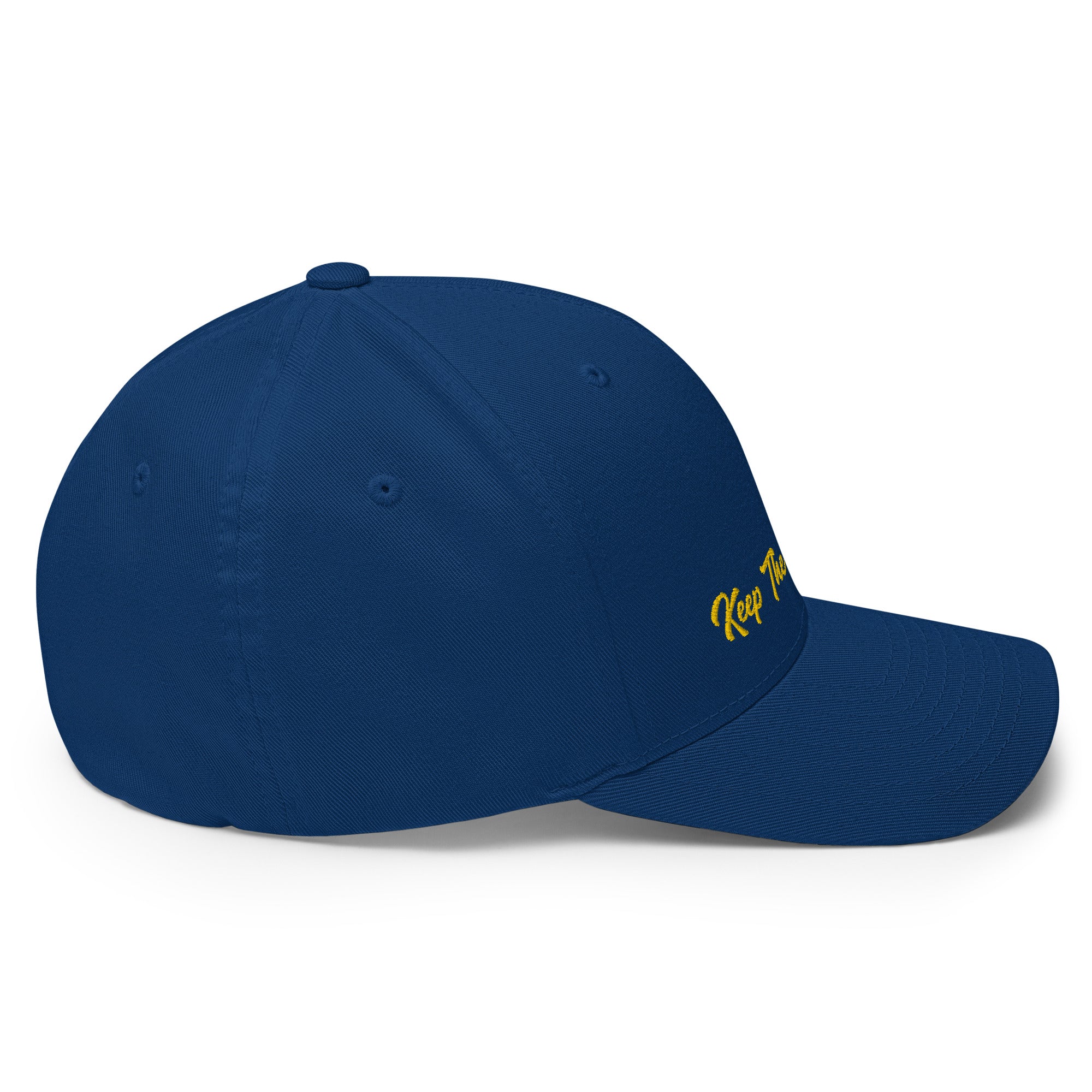 Structured Twill Cap Keep The Sea Clean Gold