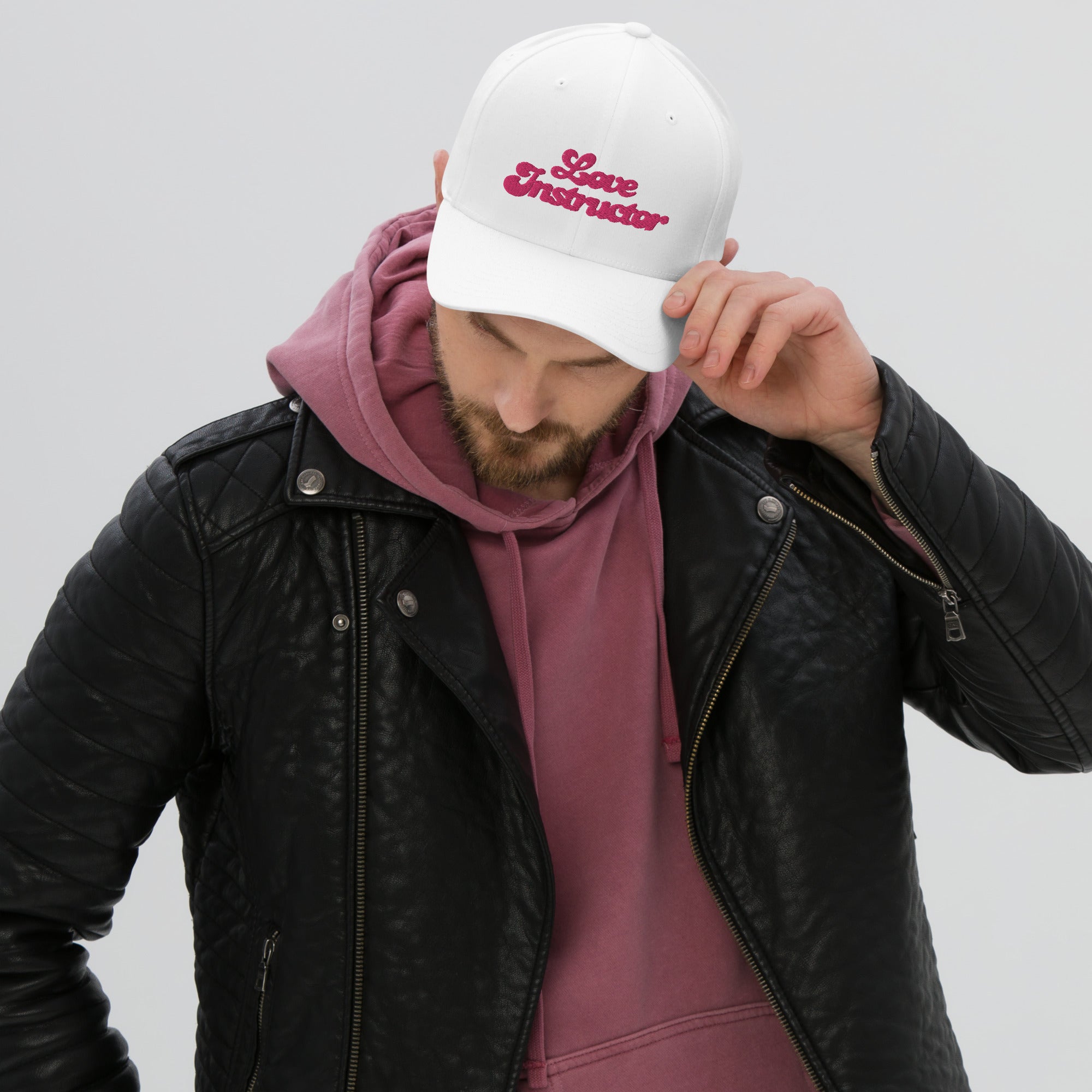Casquette Structurée en Sergé Love instructor