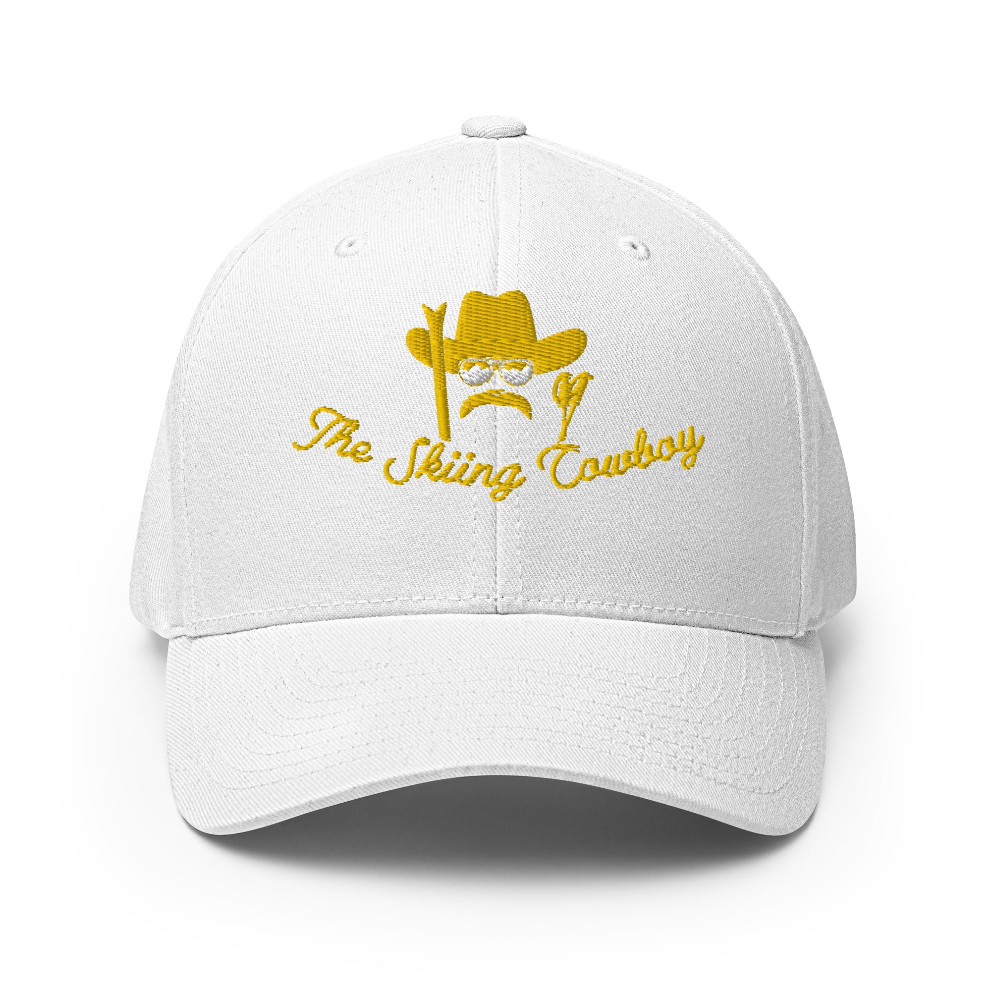 Casquette Structurée en Sergé The Skiing Cowboy doré