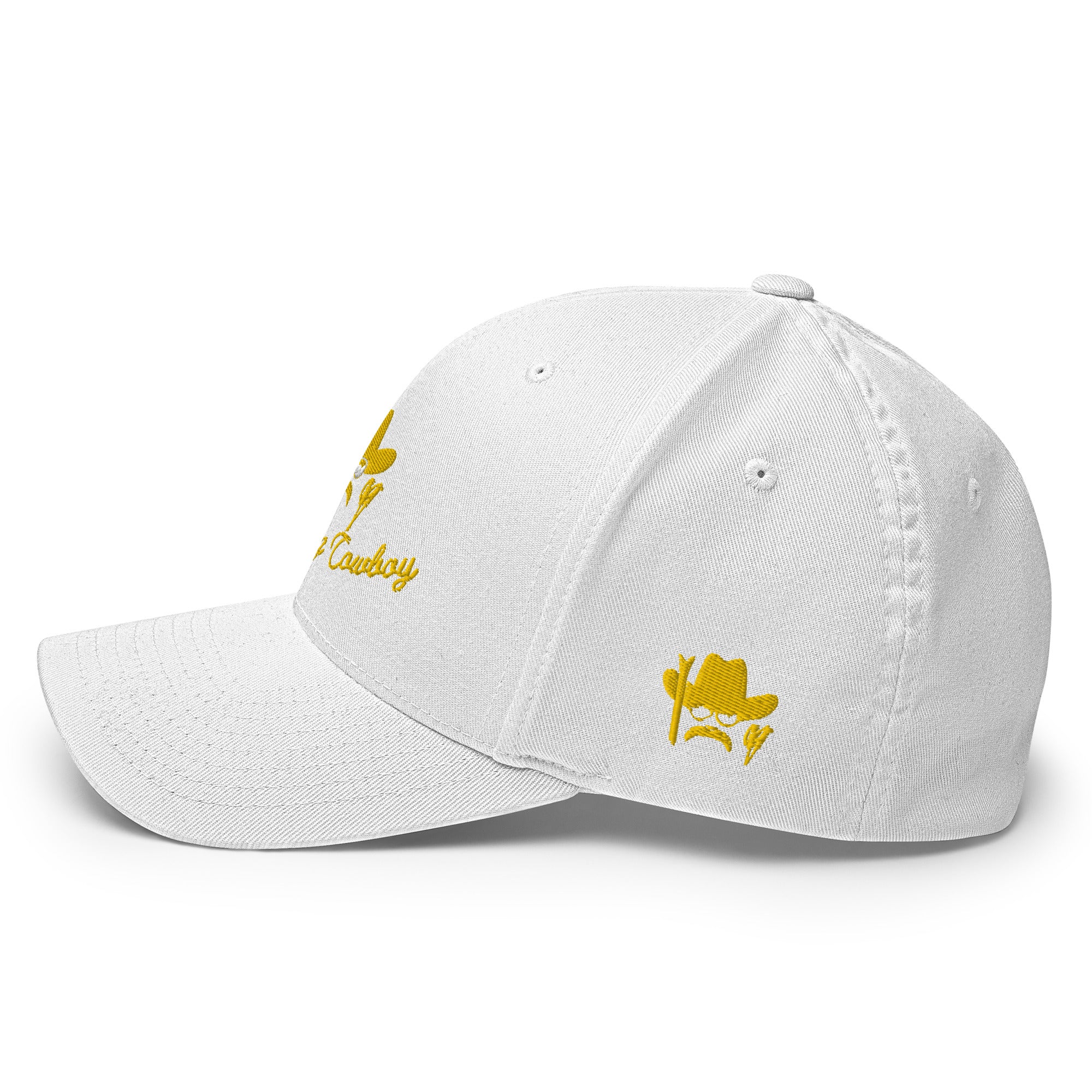 Casquette Structurée en Sergé The Skiing Cowboy doré