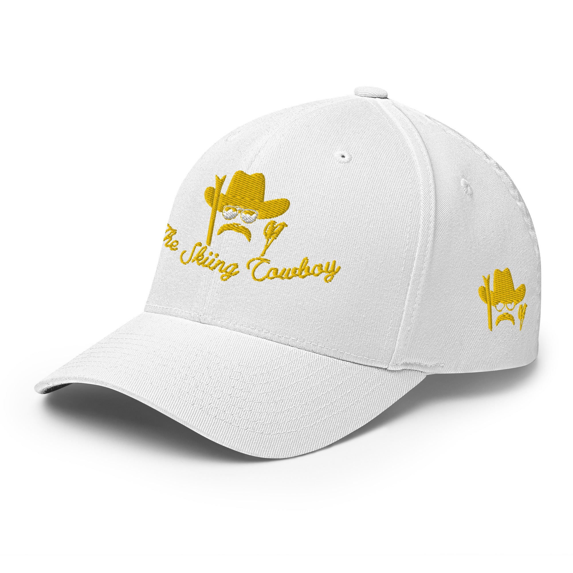 Casquette Structurée en Sergé The Skiing Cowboy doré