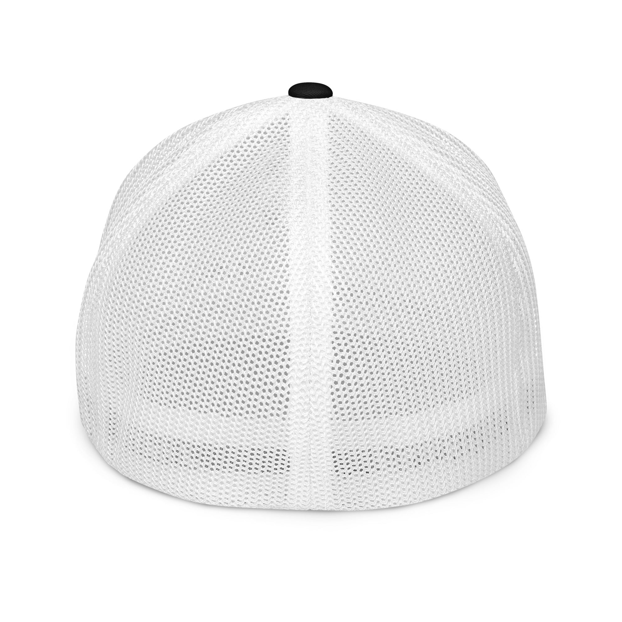 Casquette trucker renforcée Make Bouillabaisse Not War White 3DPuffy
