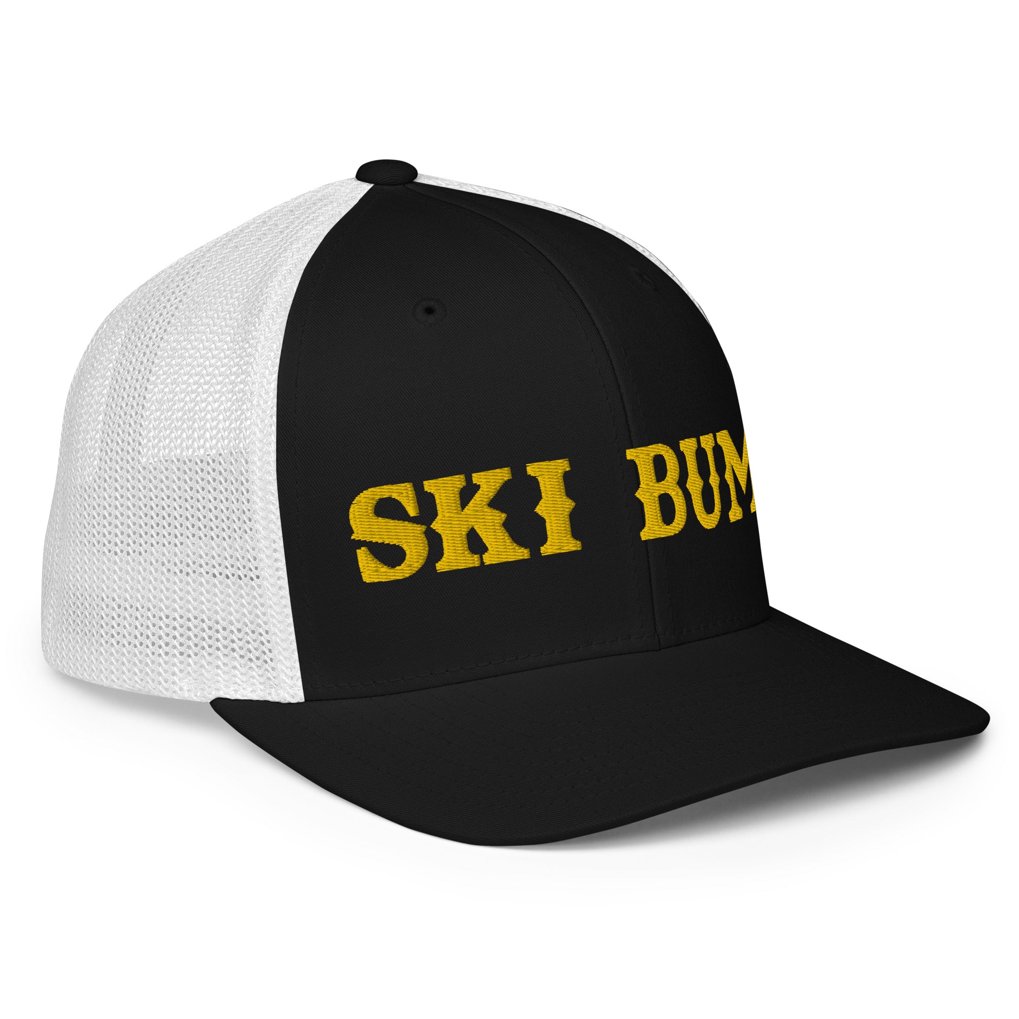Casquette trucker renforcée Ski Bum Gold 3DPuffy