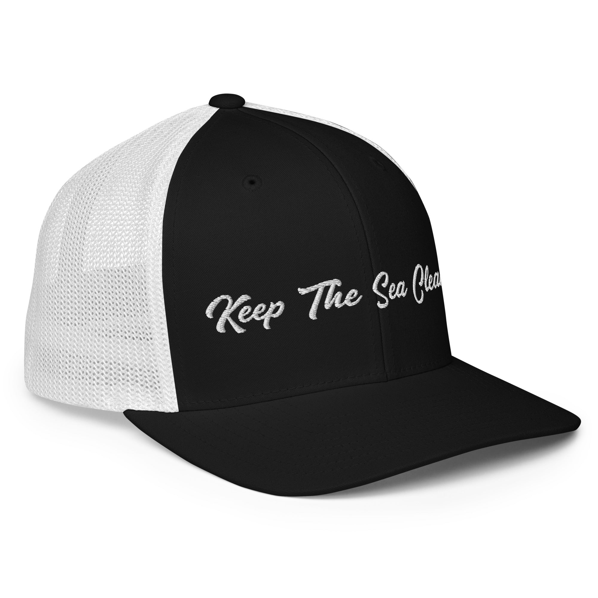 Casquette trucker renforcée Keep The Sea Clean White
