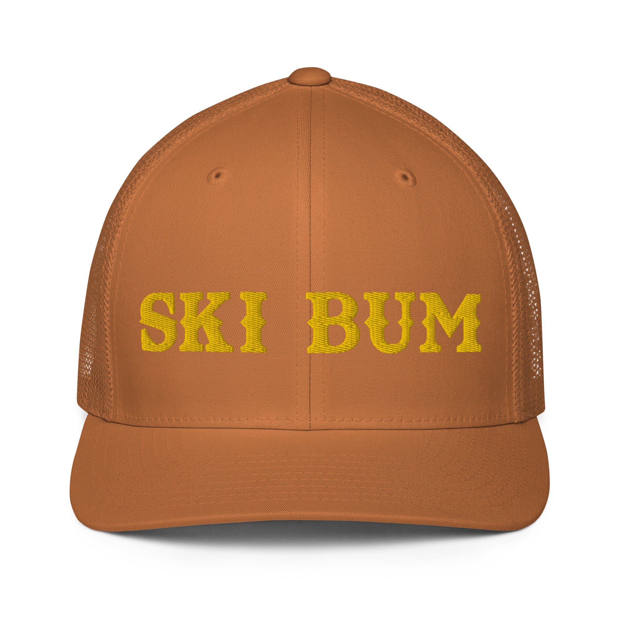 Casquette trucker renforcée Ski Bum Gold 3DPuffy