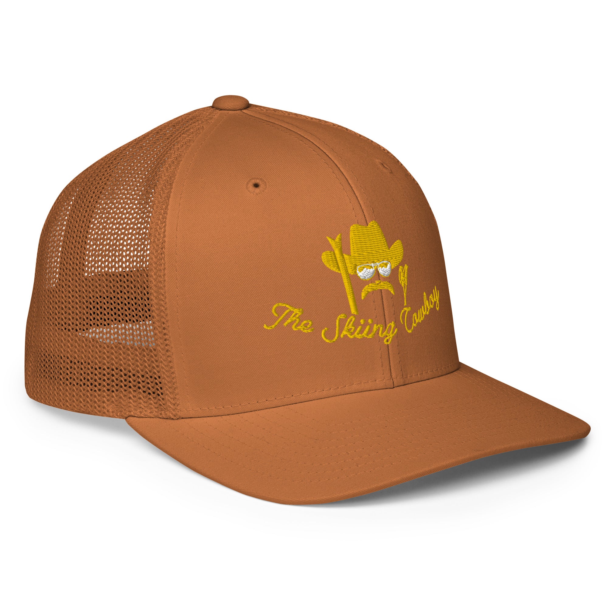 Casquette trucker renforcée The Skiing Cowboy doré