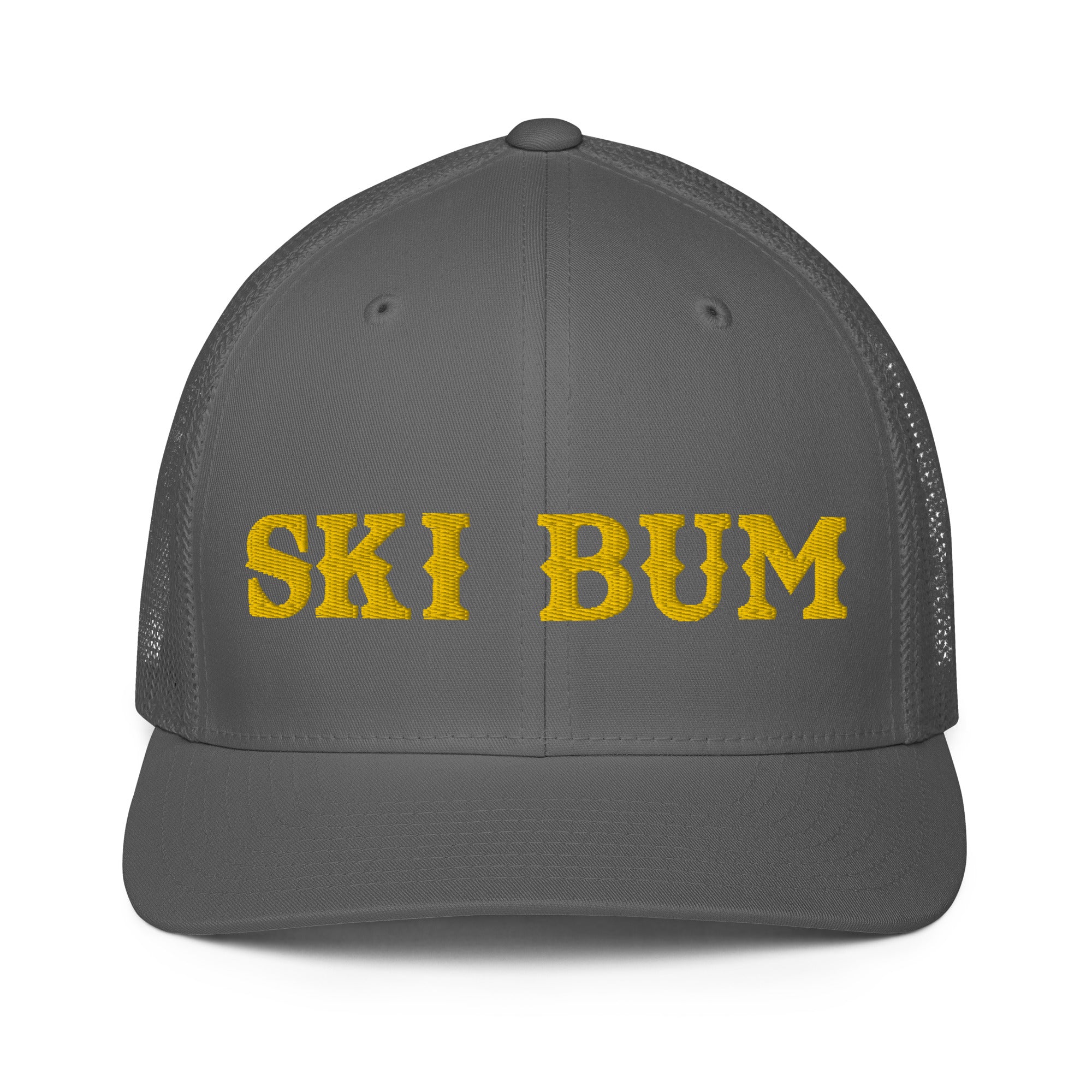 Casquette trucker renforcée Ski Bum Gold 3DPuffy