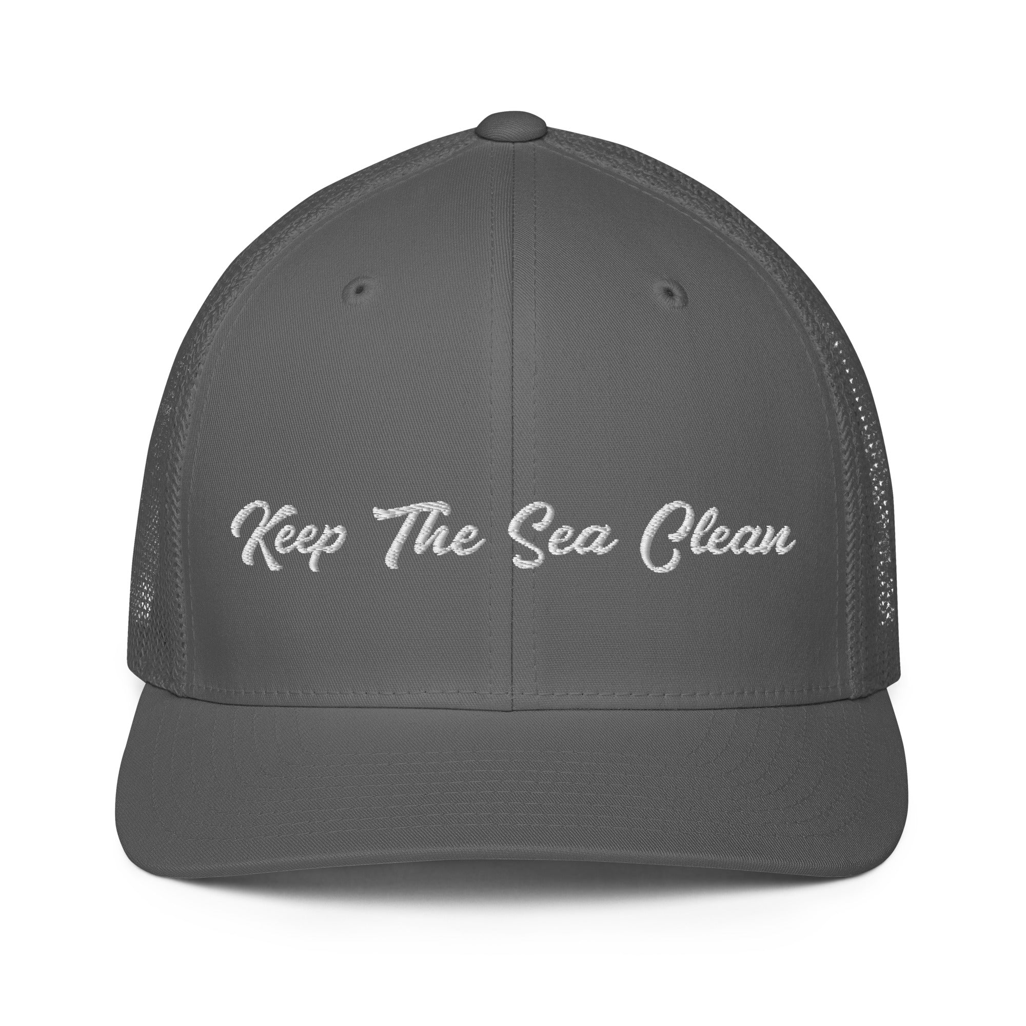 Casquette trucker renforcée Keep The Sea Clean White